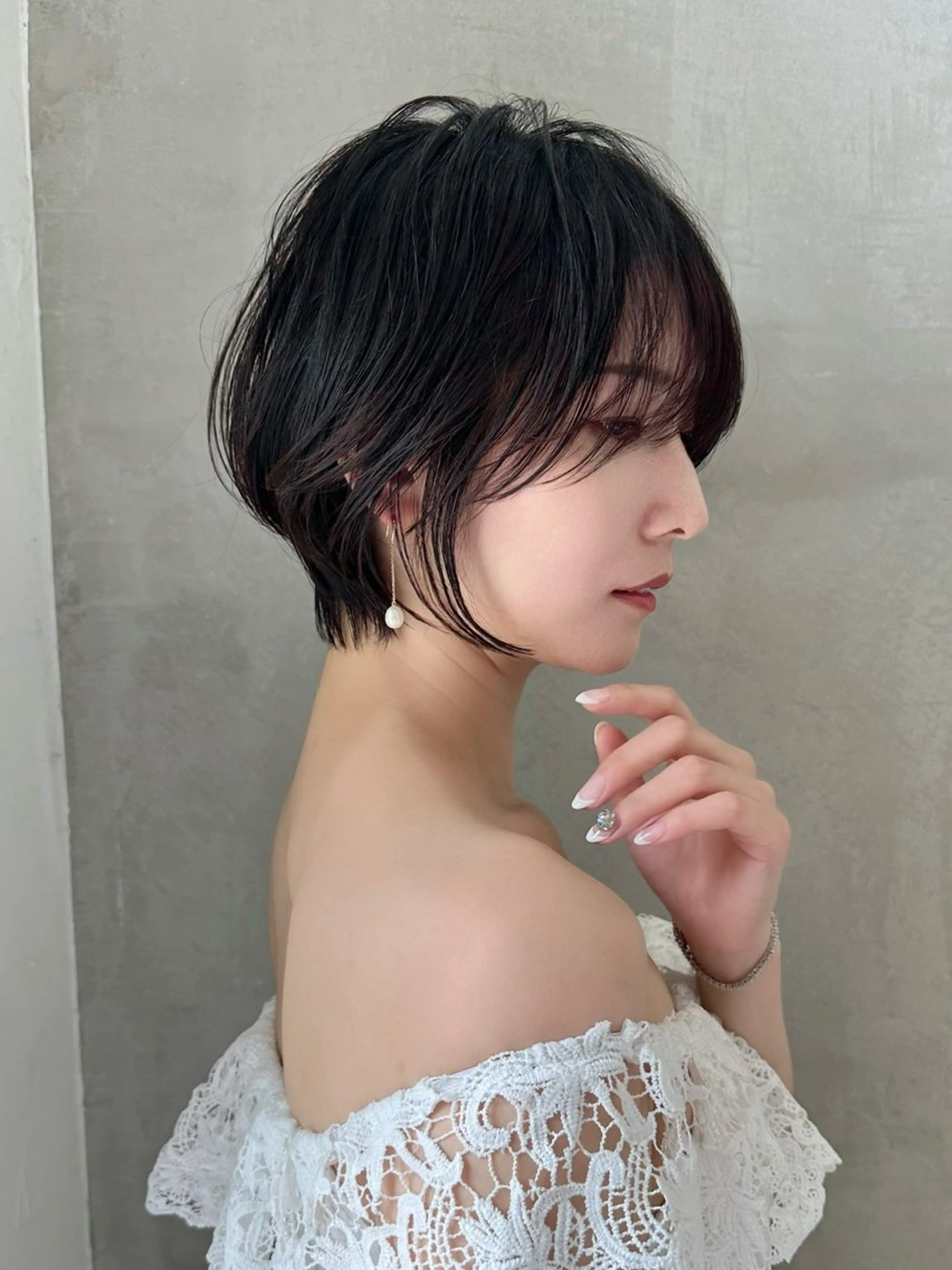 ショート ショートヘア 小顔カット カット ヘアカラー トリートメント ヘッドスパ 遠藤大雅 ショート /韓国ボブ🌈のヘアスタイル