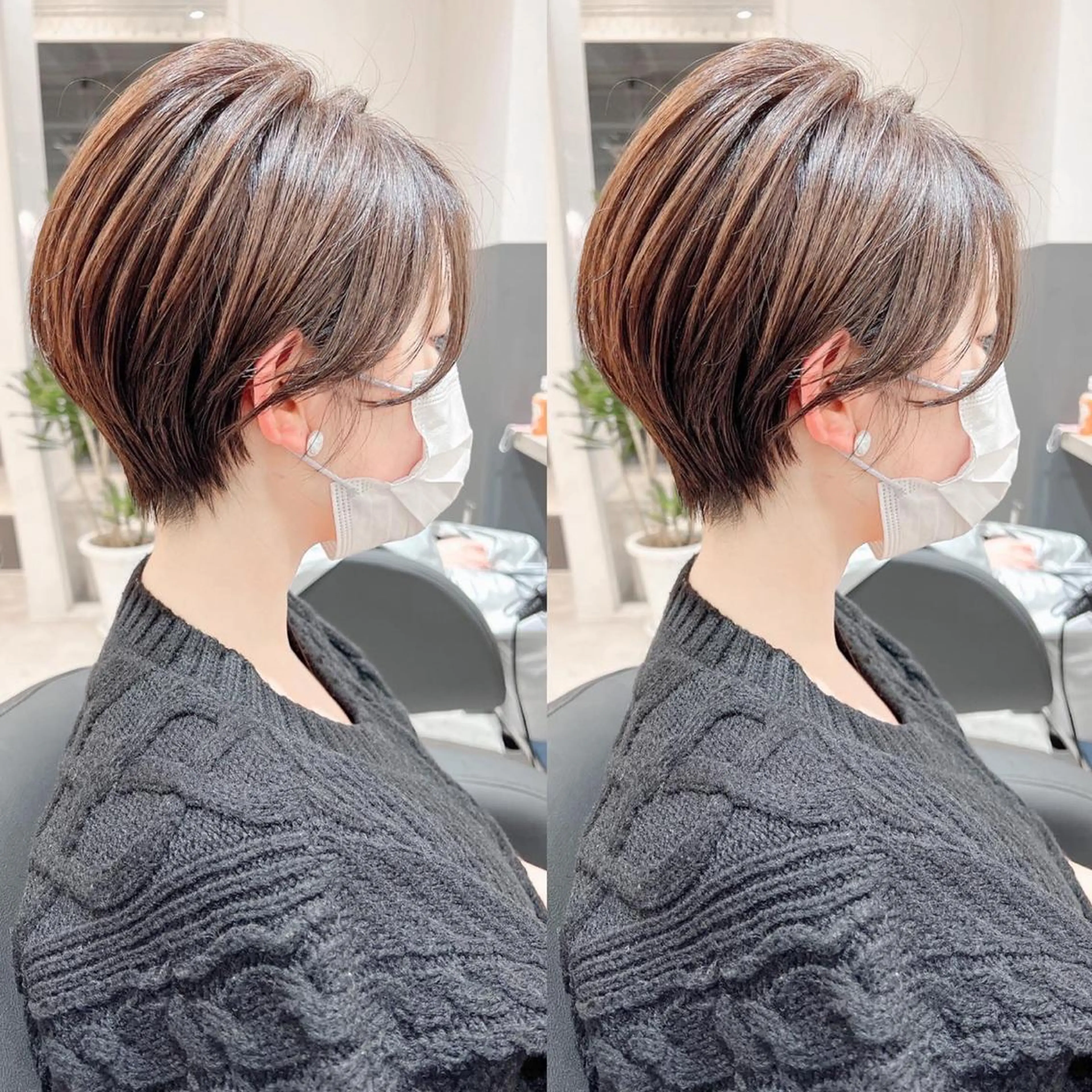 ショート カラー LA KING GINZA TOKYO所属・🧡ショートの達人 🧡SHOのヘアスタイル