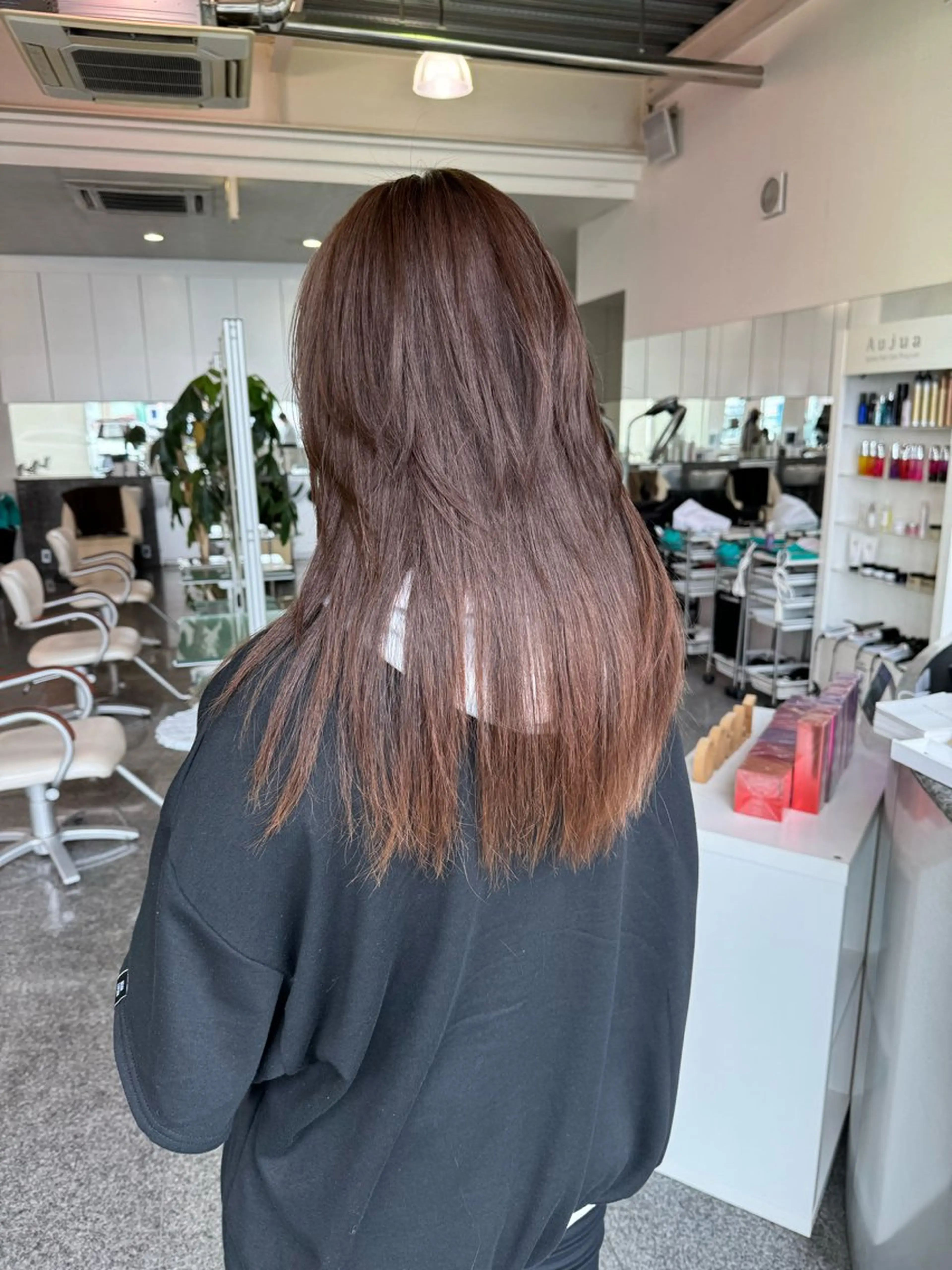 ロング カラー レイヤーカット ウルフカット カット トリートメント 🎀ヒシダアキ /taboo🎀のヘアスタイル
