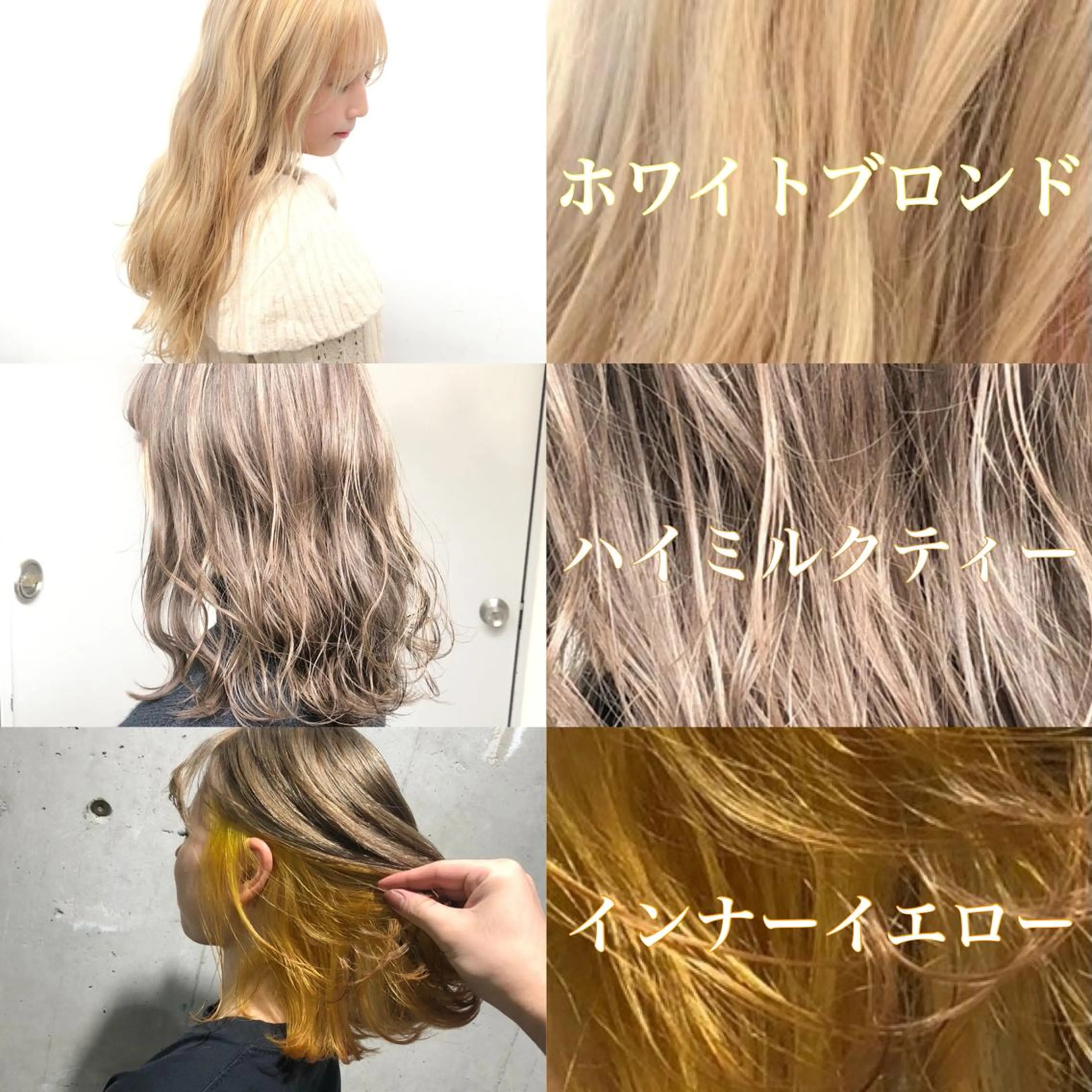 ミディアム カラー ハイトーンカラー トリートメント ✨メンズウルフ特化 美容師タイガ✨のヘアスタイル