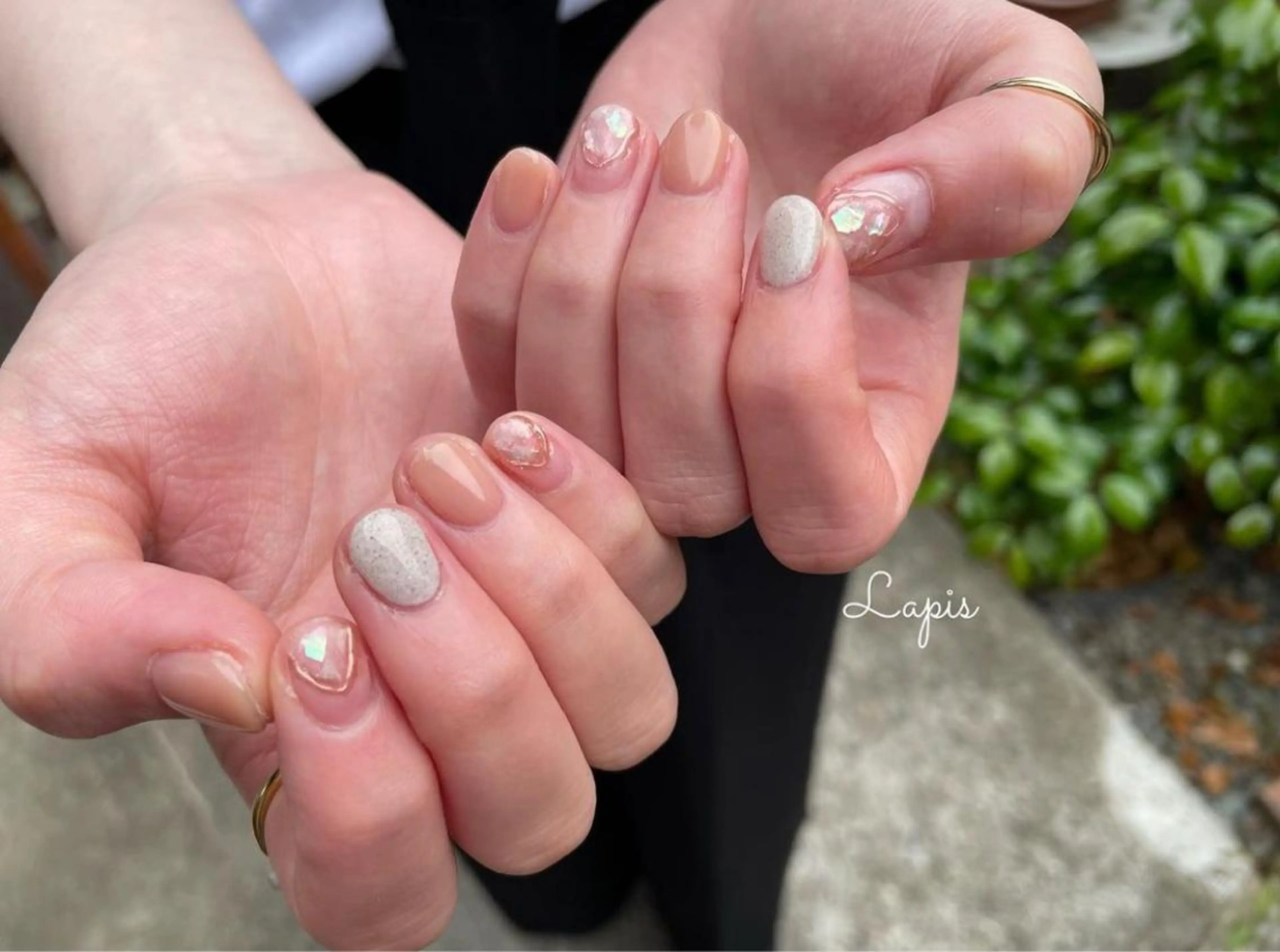 ネイル ハンドネイル Lapis *のネイルデザイン