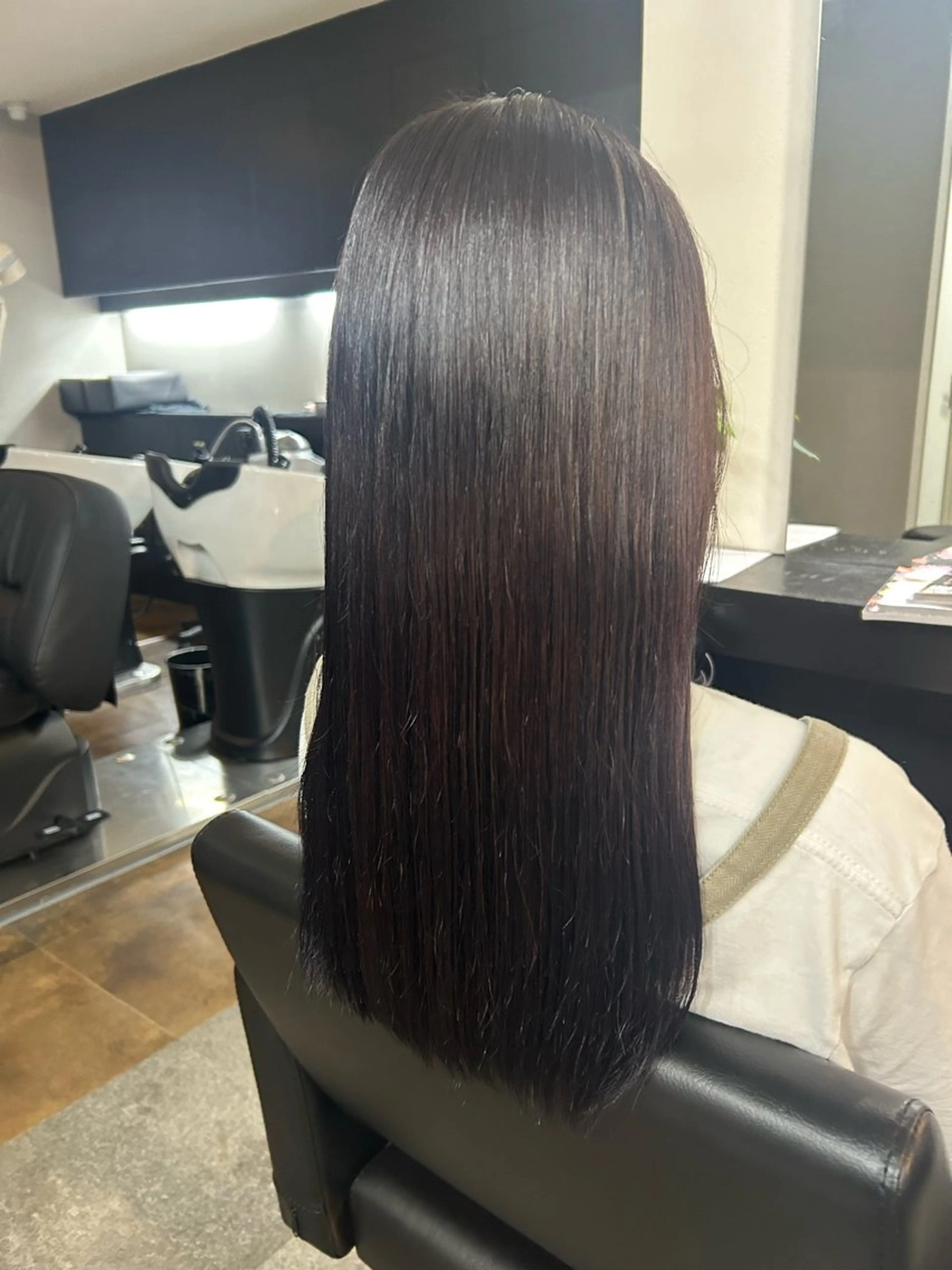 ロング カット ヘアカラー Le Lien by BREK所属・Le Lien OURAのヘアスタイル