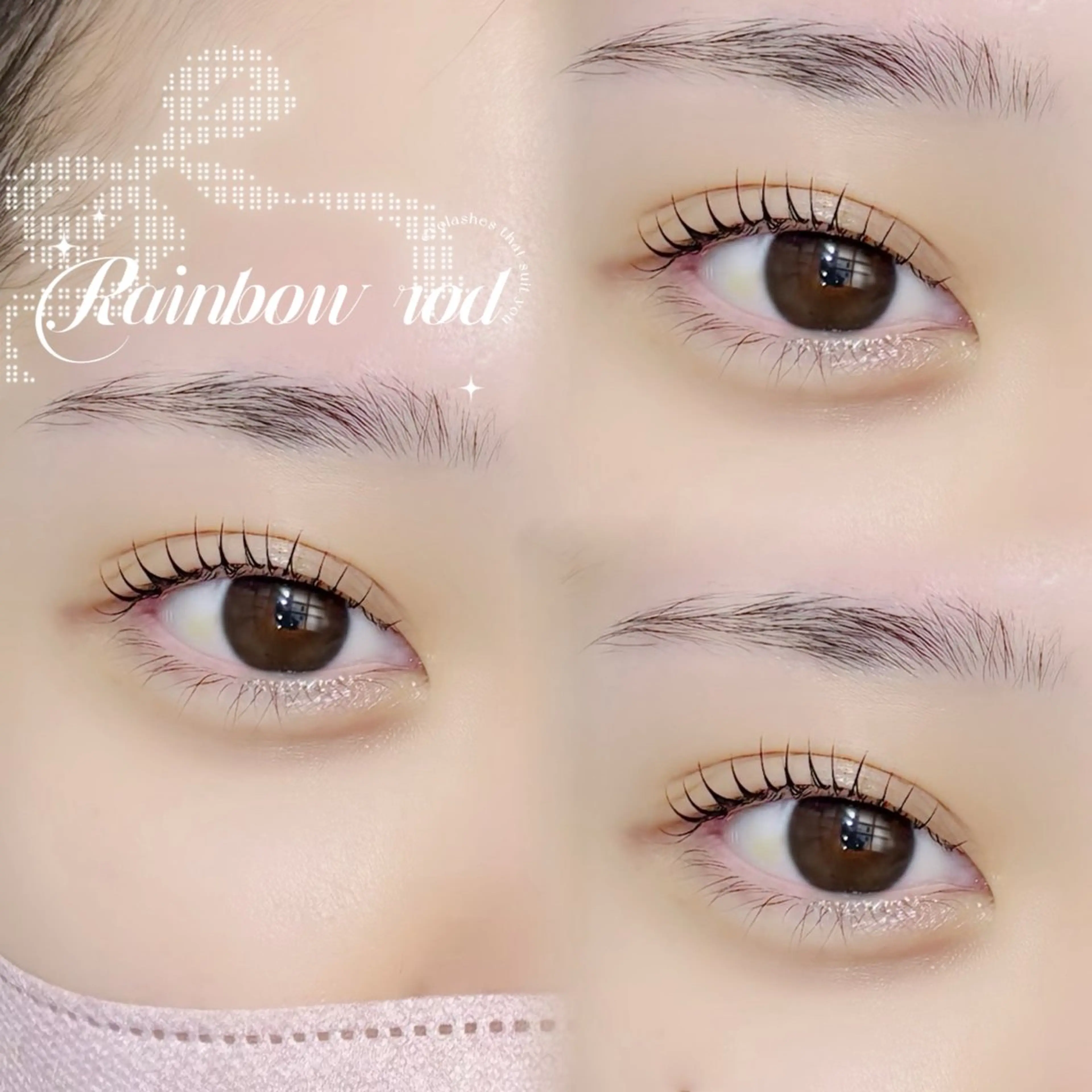 マツエク・マツパ マツパ SSINSTUDIO高田馬場店所属・Misaki【eye lash.HBL】のマツエク・マツパデザイン