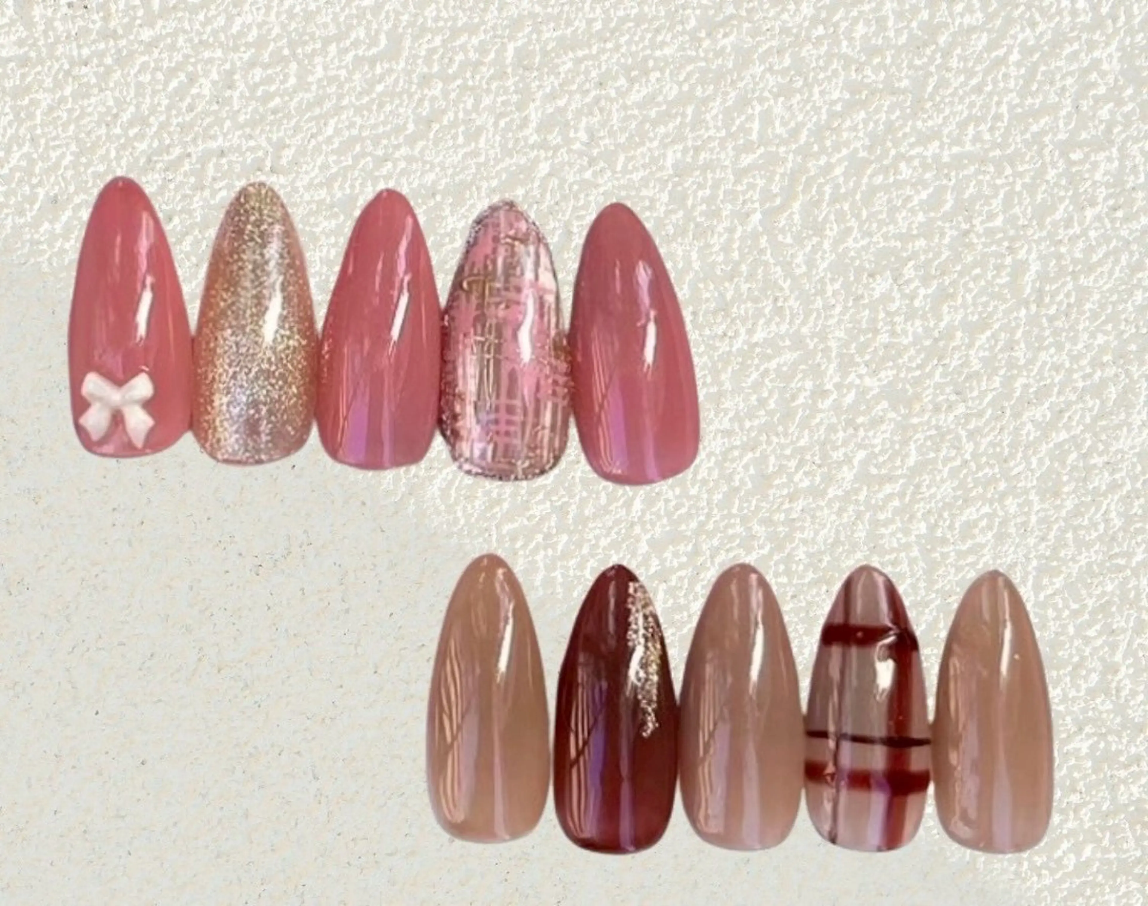 ネイル ハンドネイル フットネイル eye and nail ビジュゥ　石橋阪大前店所属・bijou石橋店 Mayukoのネイルデザイン