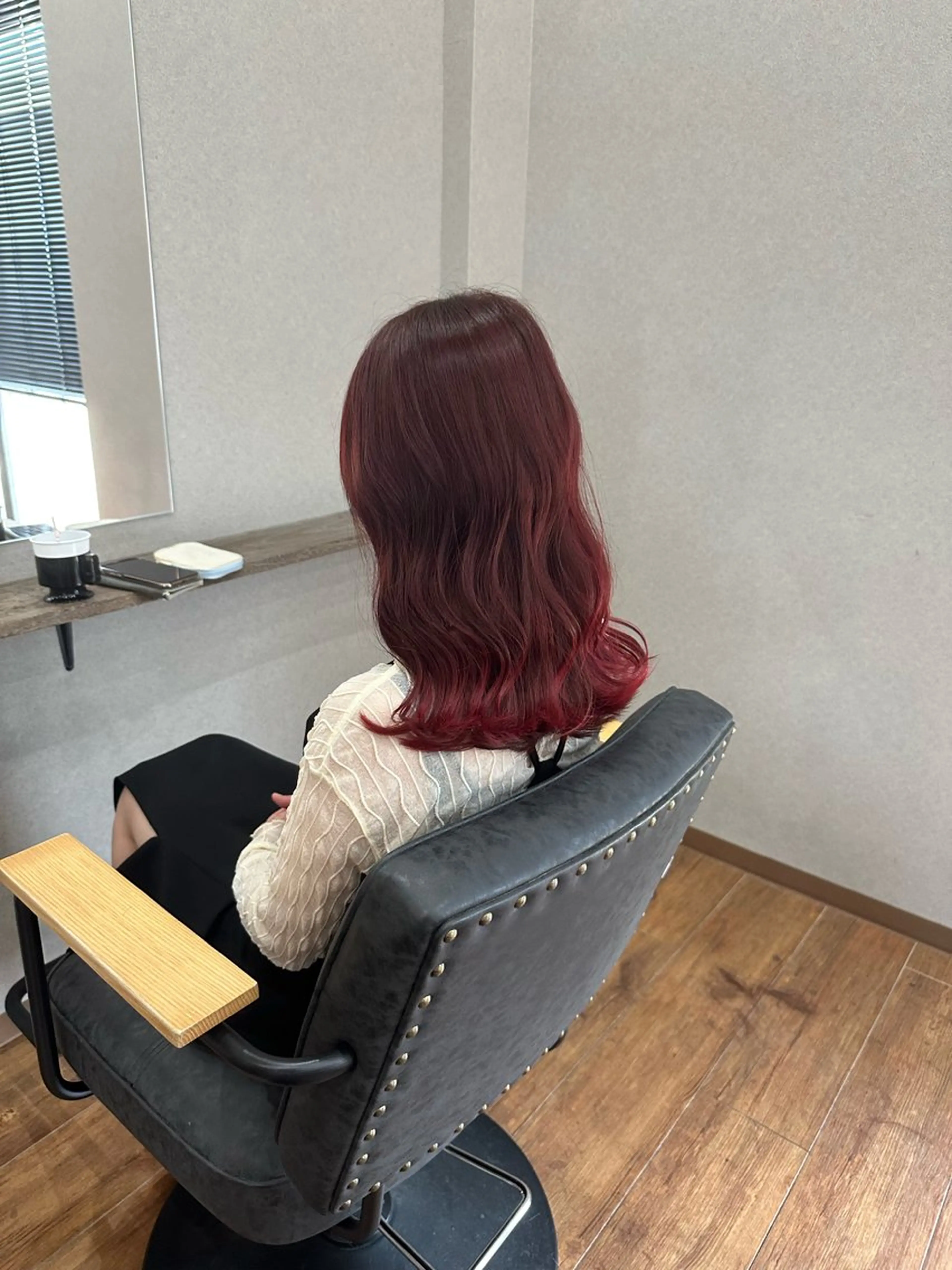 ロング カラー ピンクカラー ローズカラー ヘアカラー トリートメント clocca所属・鵜飼 真伍のヘアスタイル