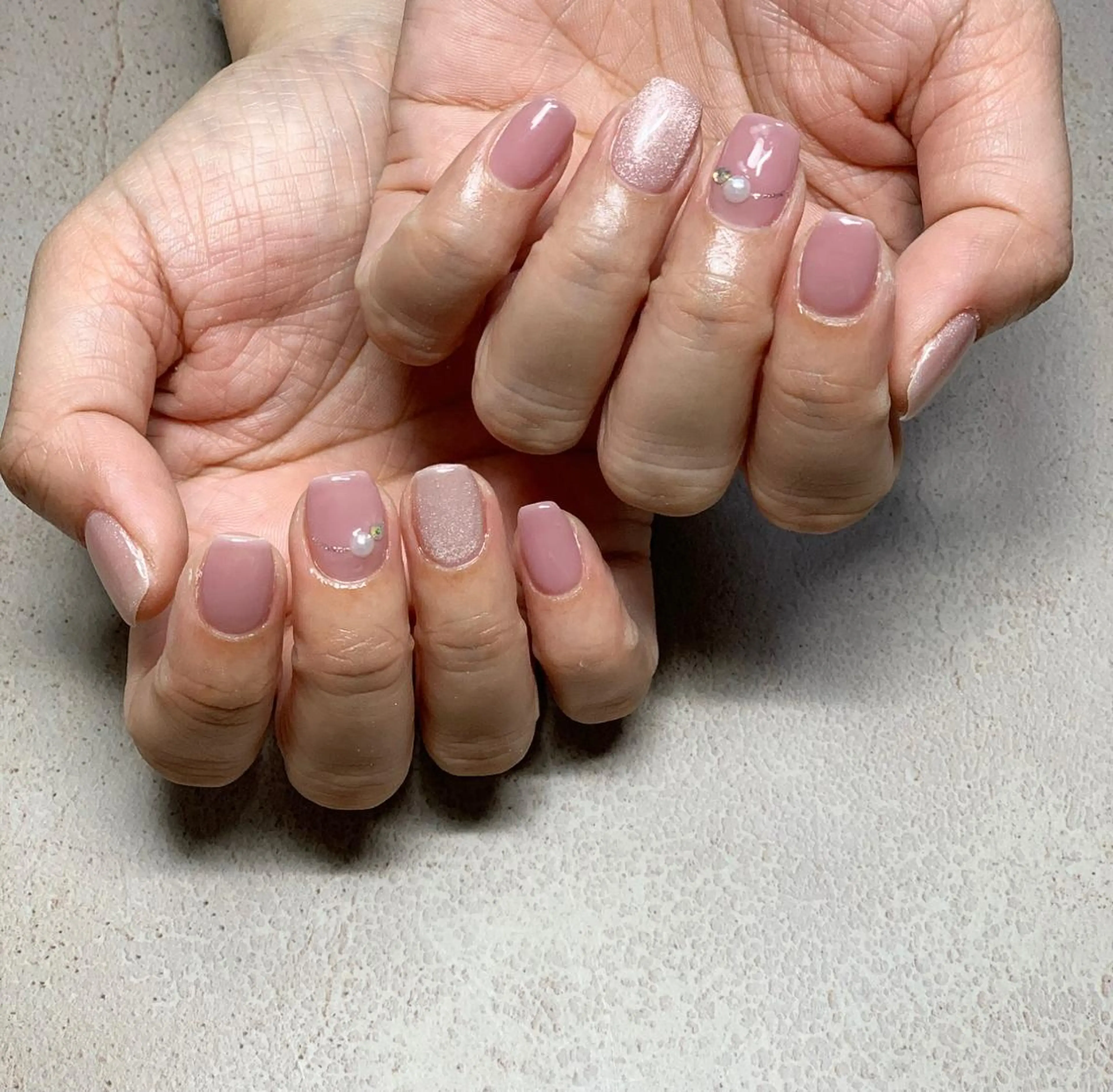 ネイル オフィスネイル シンプルネイル nail salon naroのエステ・リラクイメージ