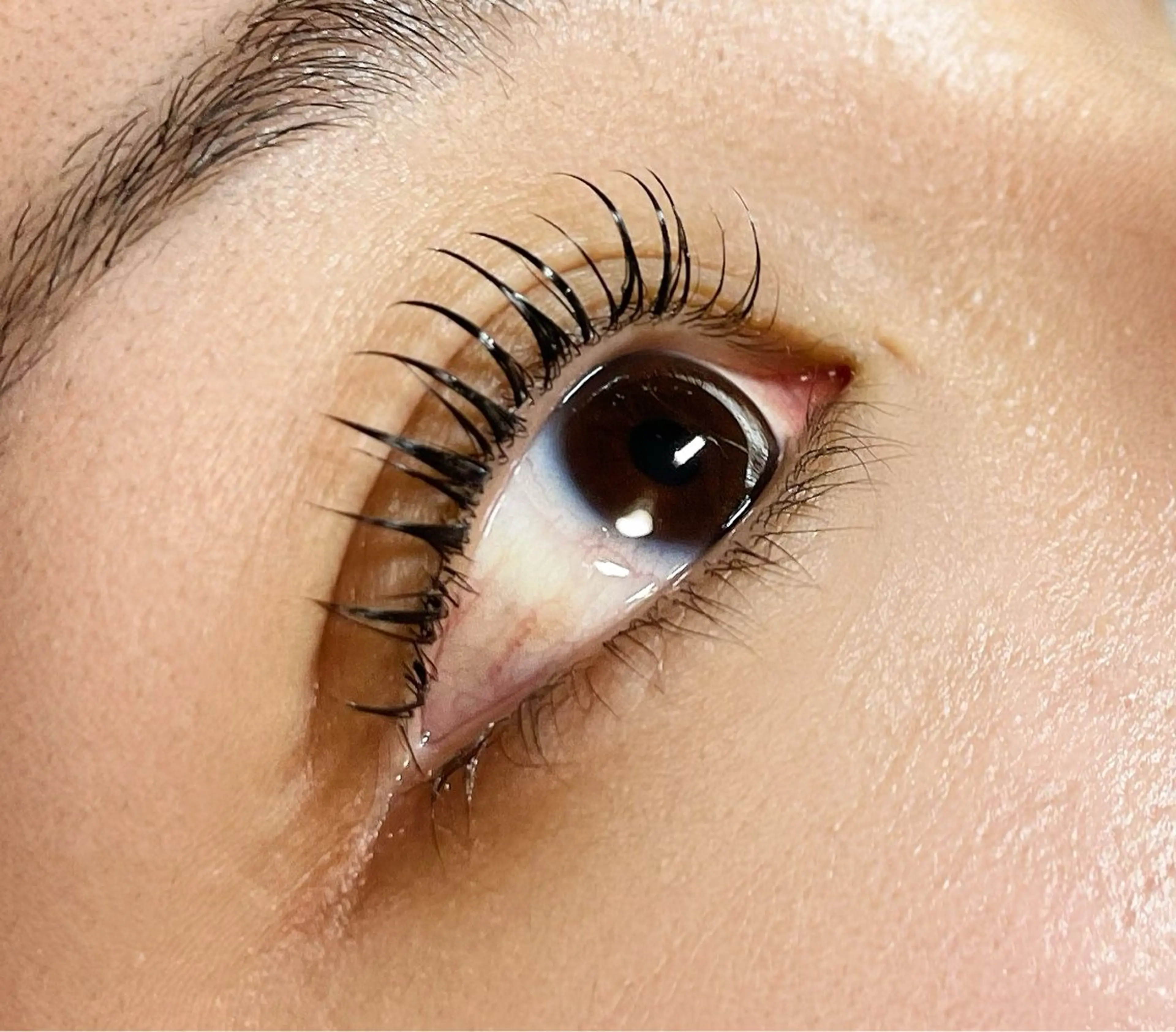 マツエク・マツパ 束感まつ毛 一重×まつ毛パーマ lagoon eyelash津久野のマツエク・マツパデザイン