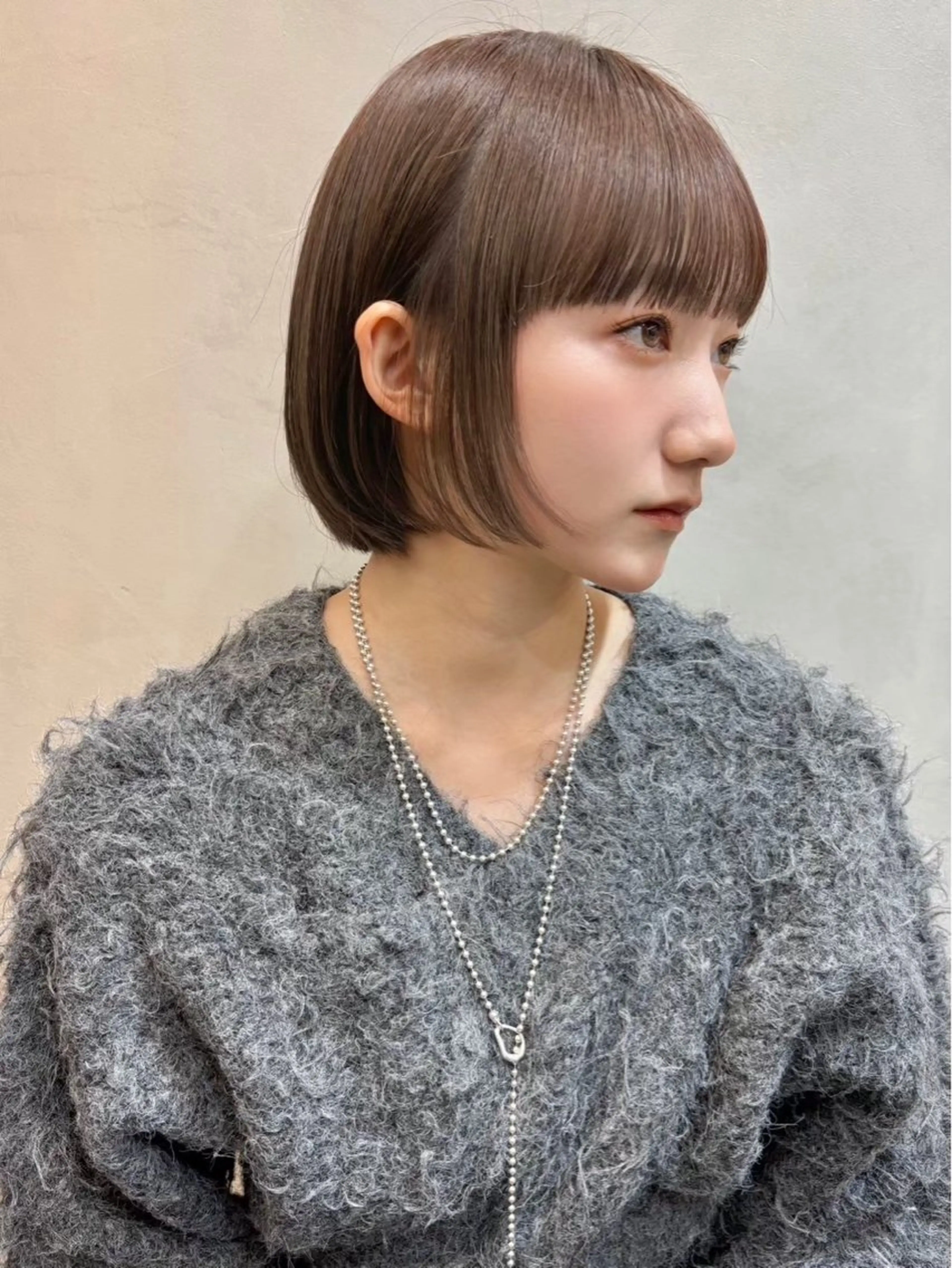 【前髪の気になる癖に🌱】カット+前髪縮毛矯正+うる艶トリートメント💎⸝⋆(カット/前髪縮毛矯正/浦和)の写真