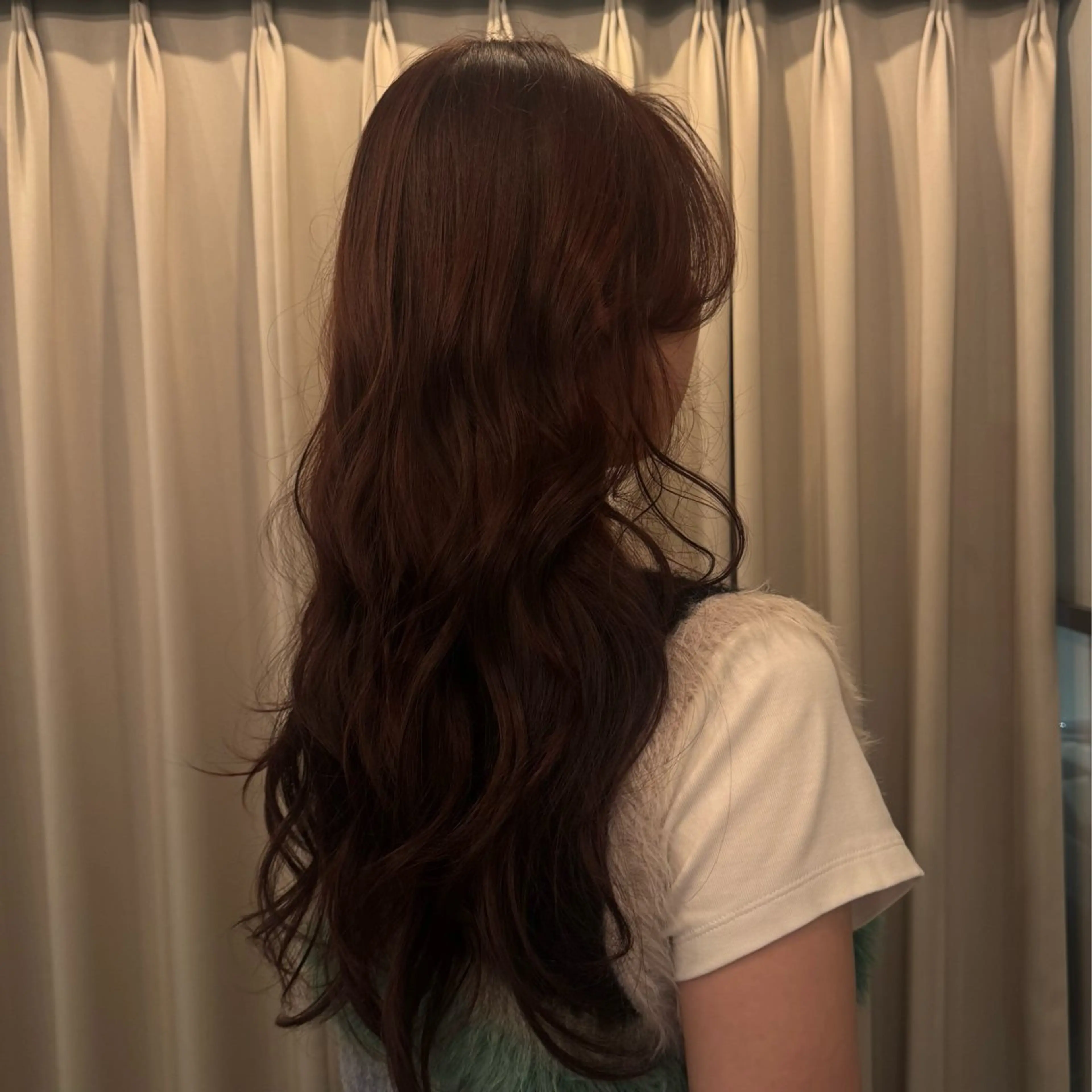 ロング ヘアカラー テテコケット所属・無料モデル募集🍂 assistant愛のヘアスタイル