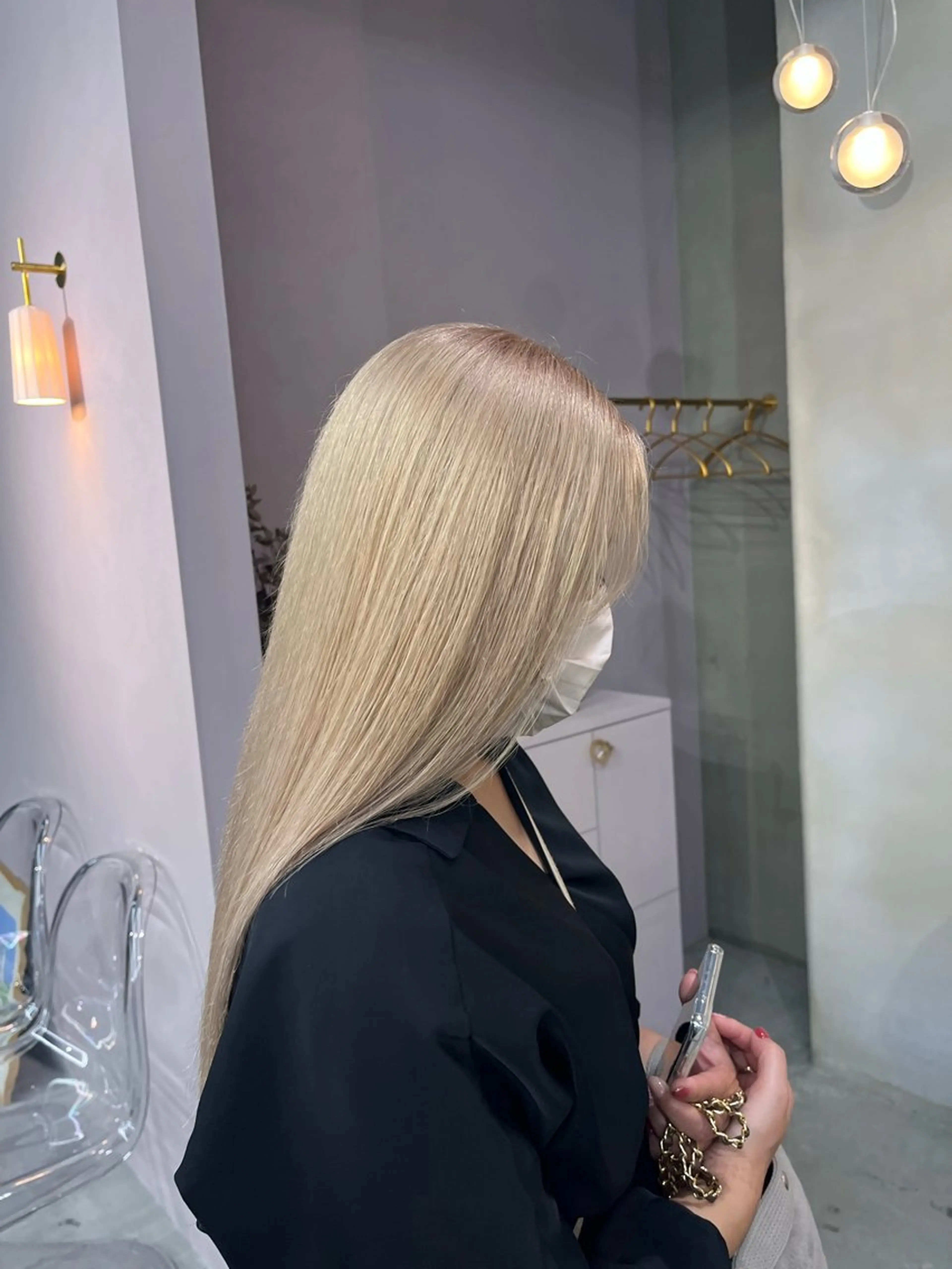 ロング カラー ブリーチ ケアブリーチ qulim所属・櫻井 はるなのヘアスタイル