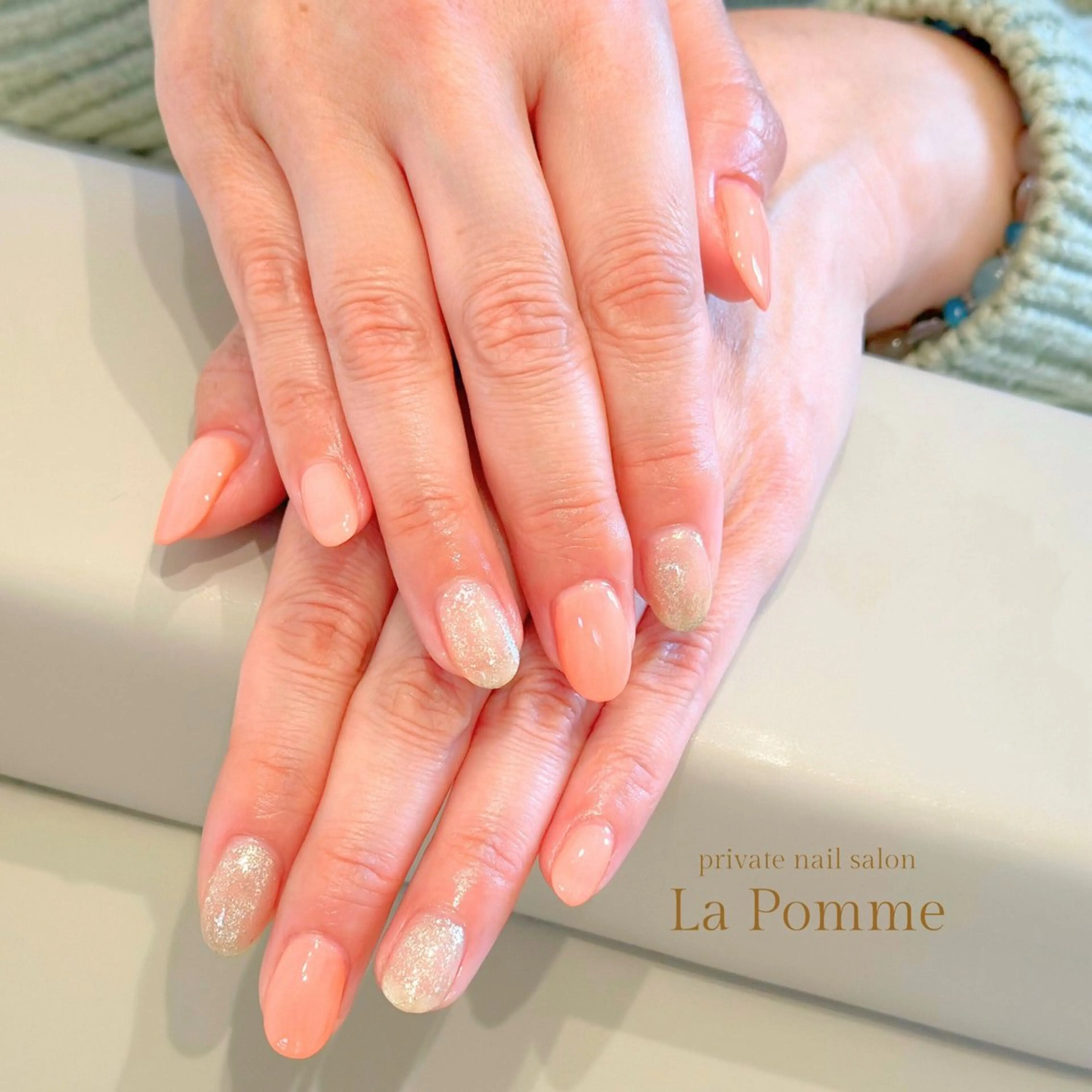ネイル ハンドネイル nail salon La Pommeのネイルデザイン