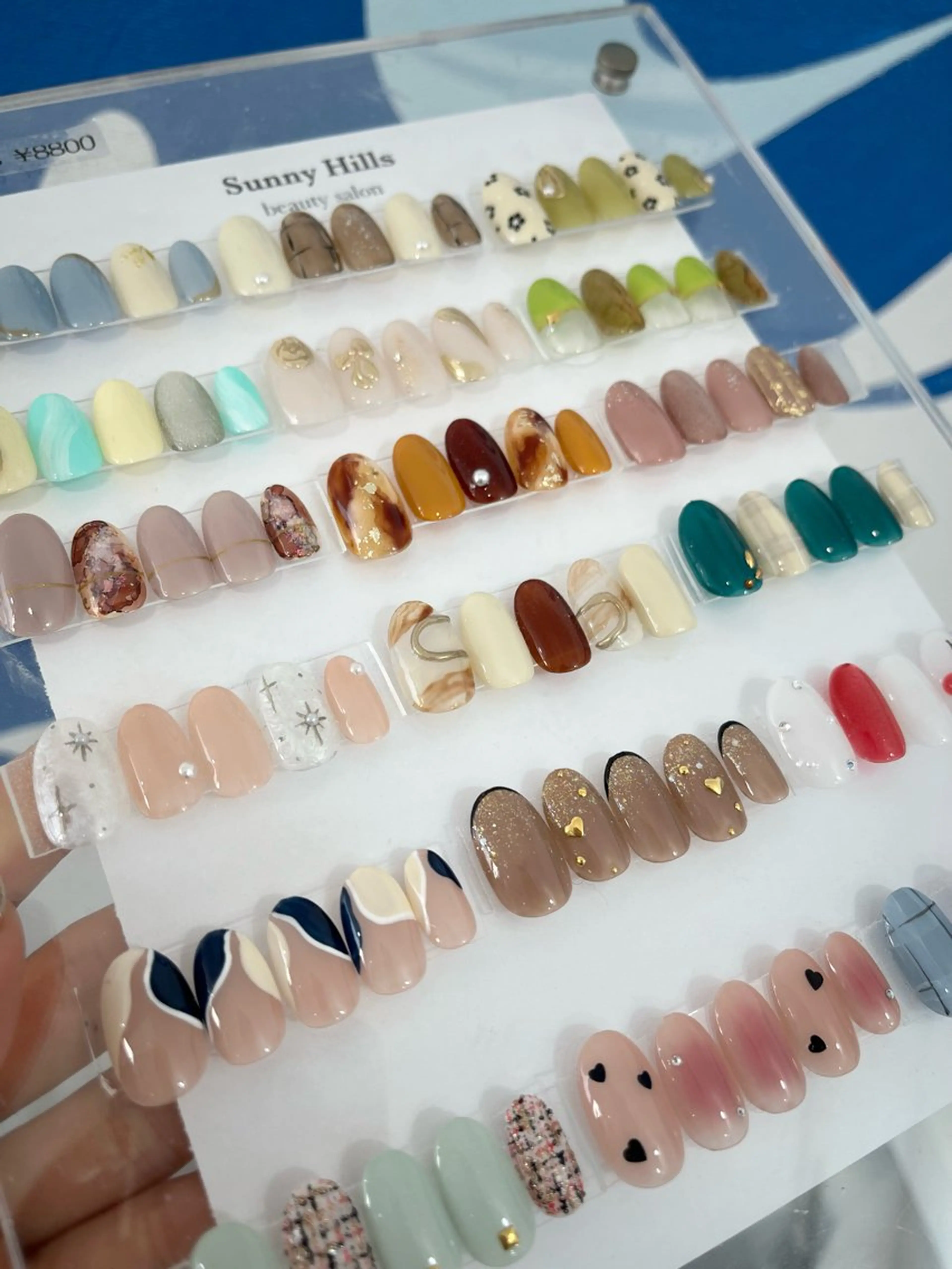 ネイル サニーヒルズ藤沢 水口のネイルデザイン