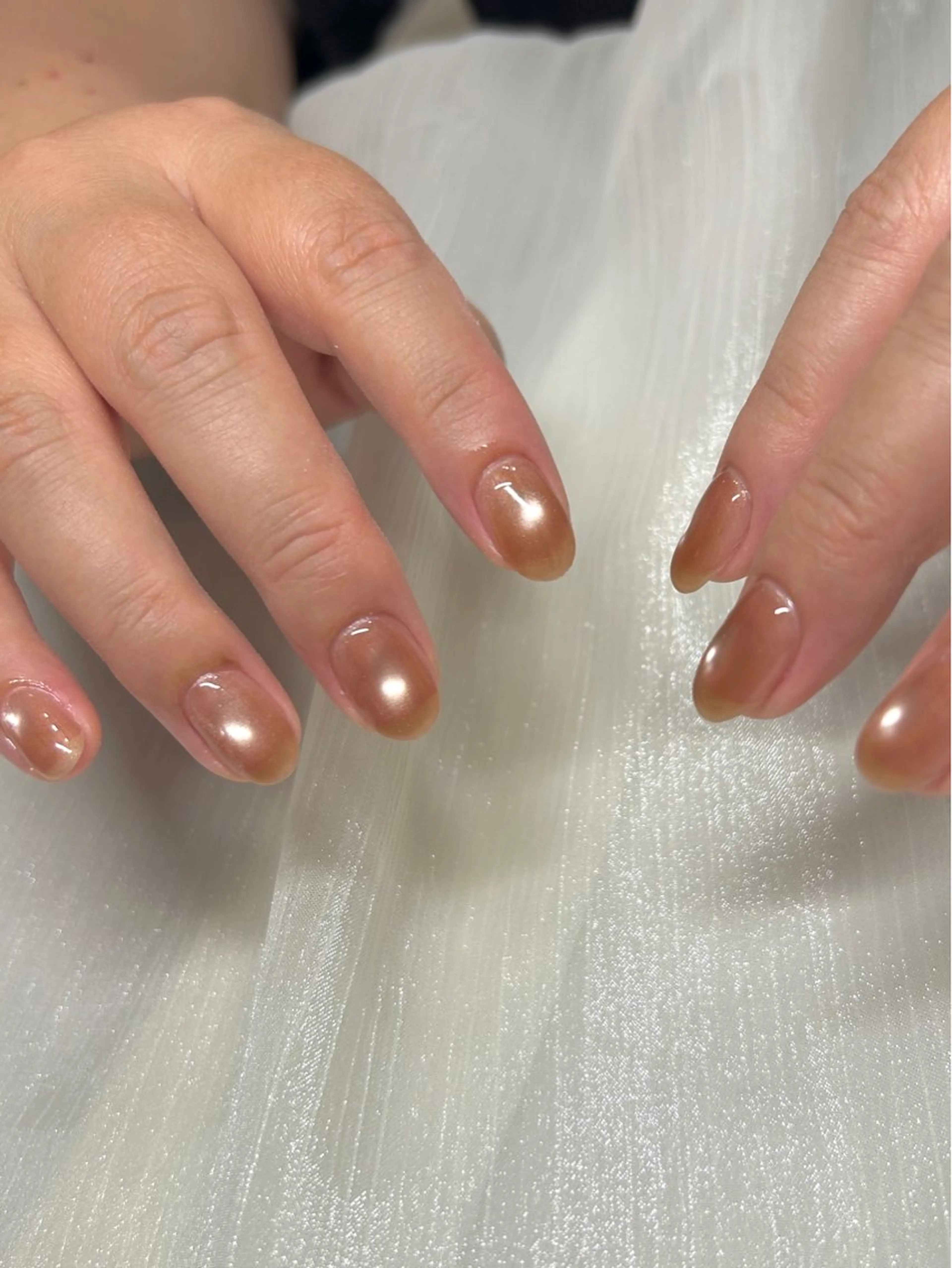 ネイル マグネットネイル オフィスネイル スカルプネイル シンプルネイル ハンドネイル nail salon coco no ne所属・coco no ne KANNAのネイルデザイン