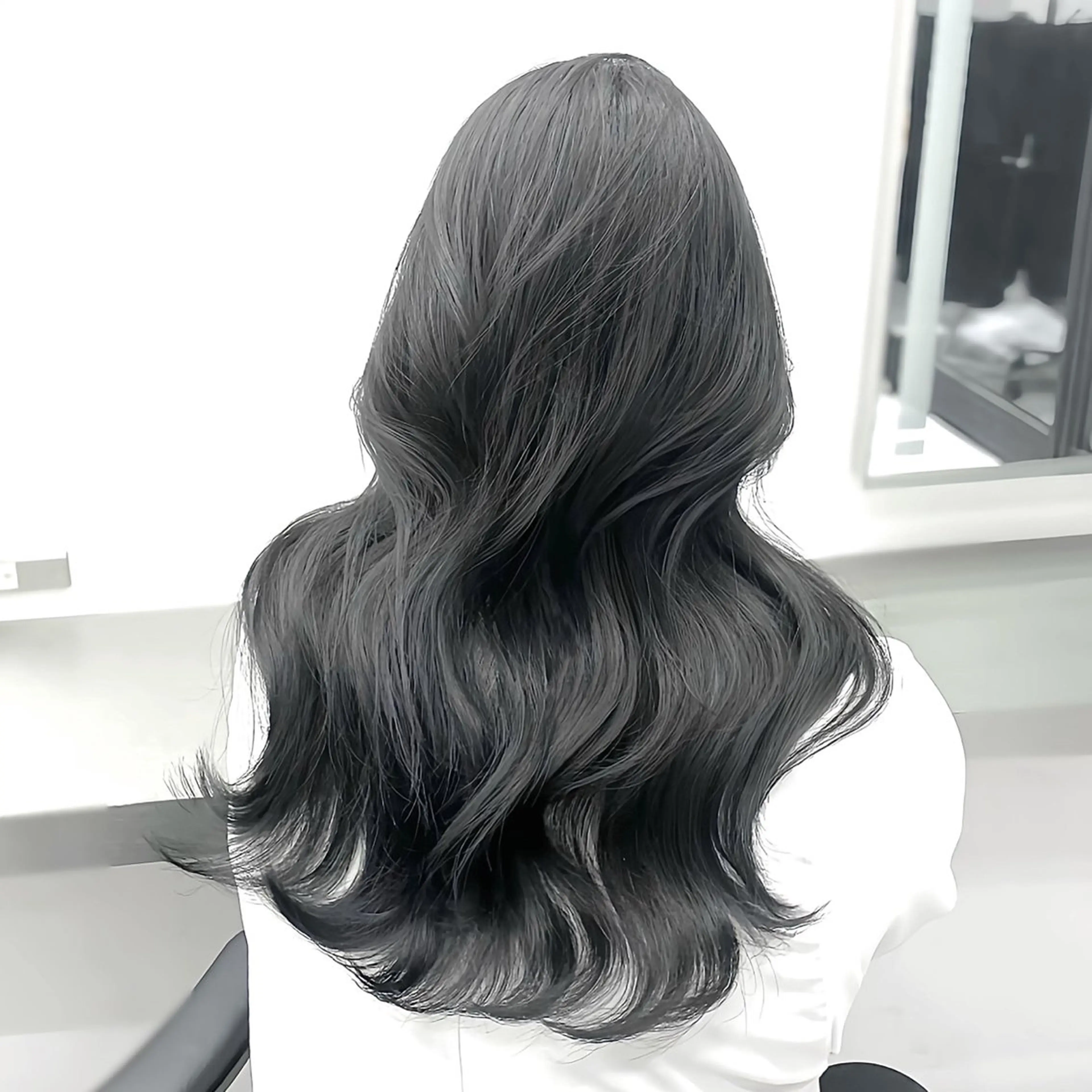 セミロング レイヤーカット 京都レイヤーカット うえひのヘアスタイル