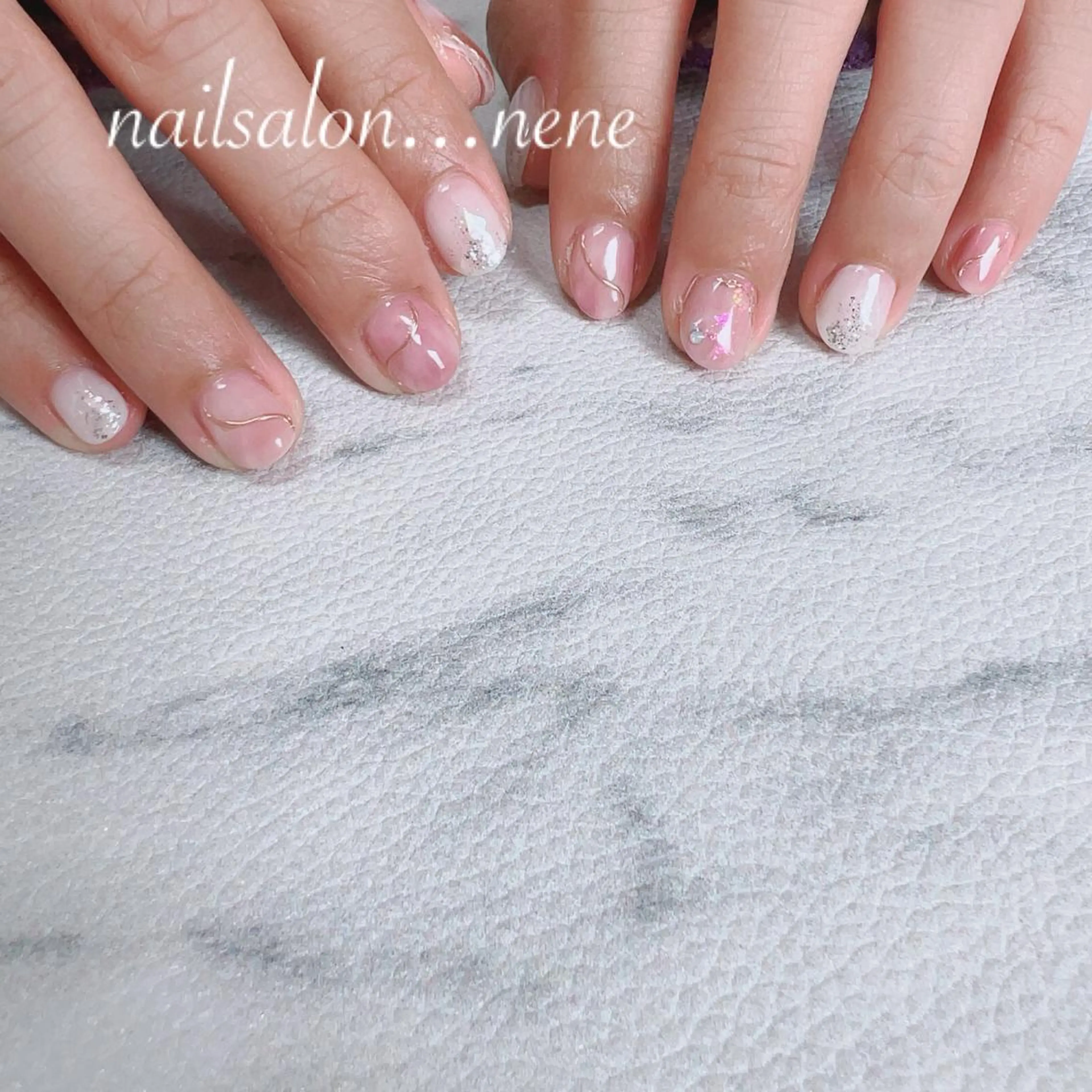ネイル ニュアンスネイル nailsalon ...neneのネイルデザイン