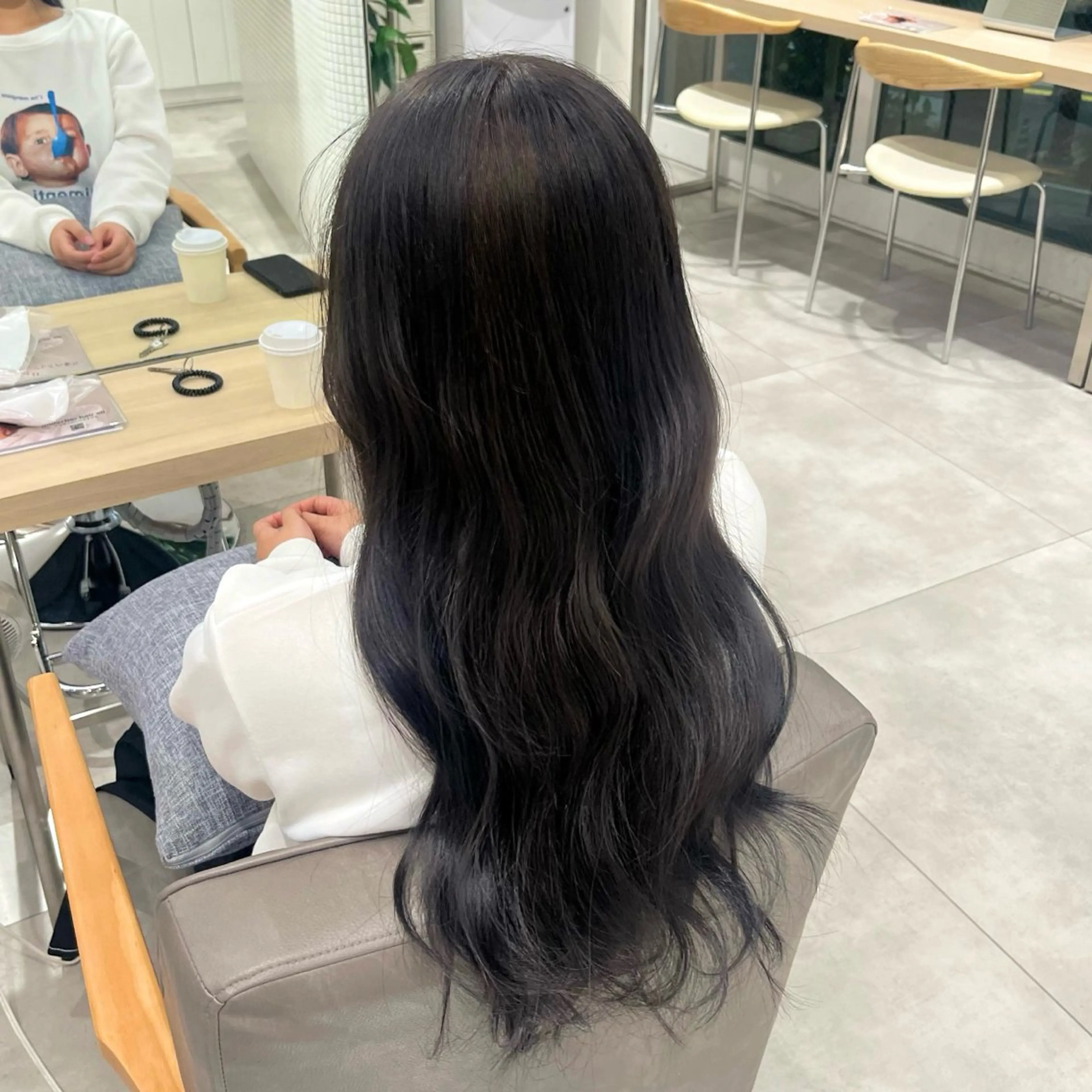 ロング カラー 透明感カラー 後藤 愛美/ショートヘアのヘアスタイル