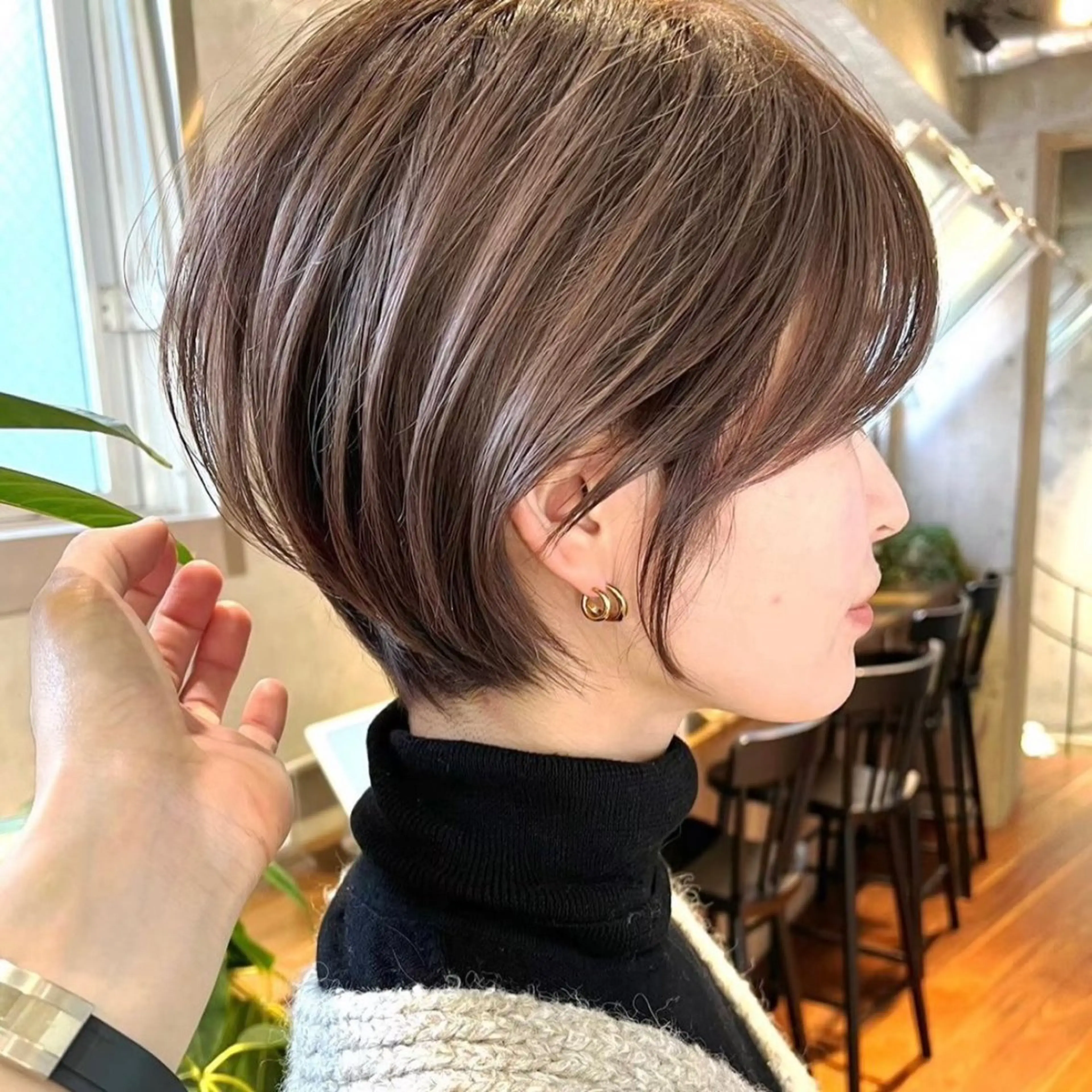 ショート カット ヘアカラー ショート特化✨ 津々美のヘアスタイル