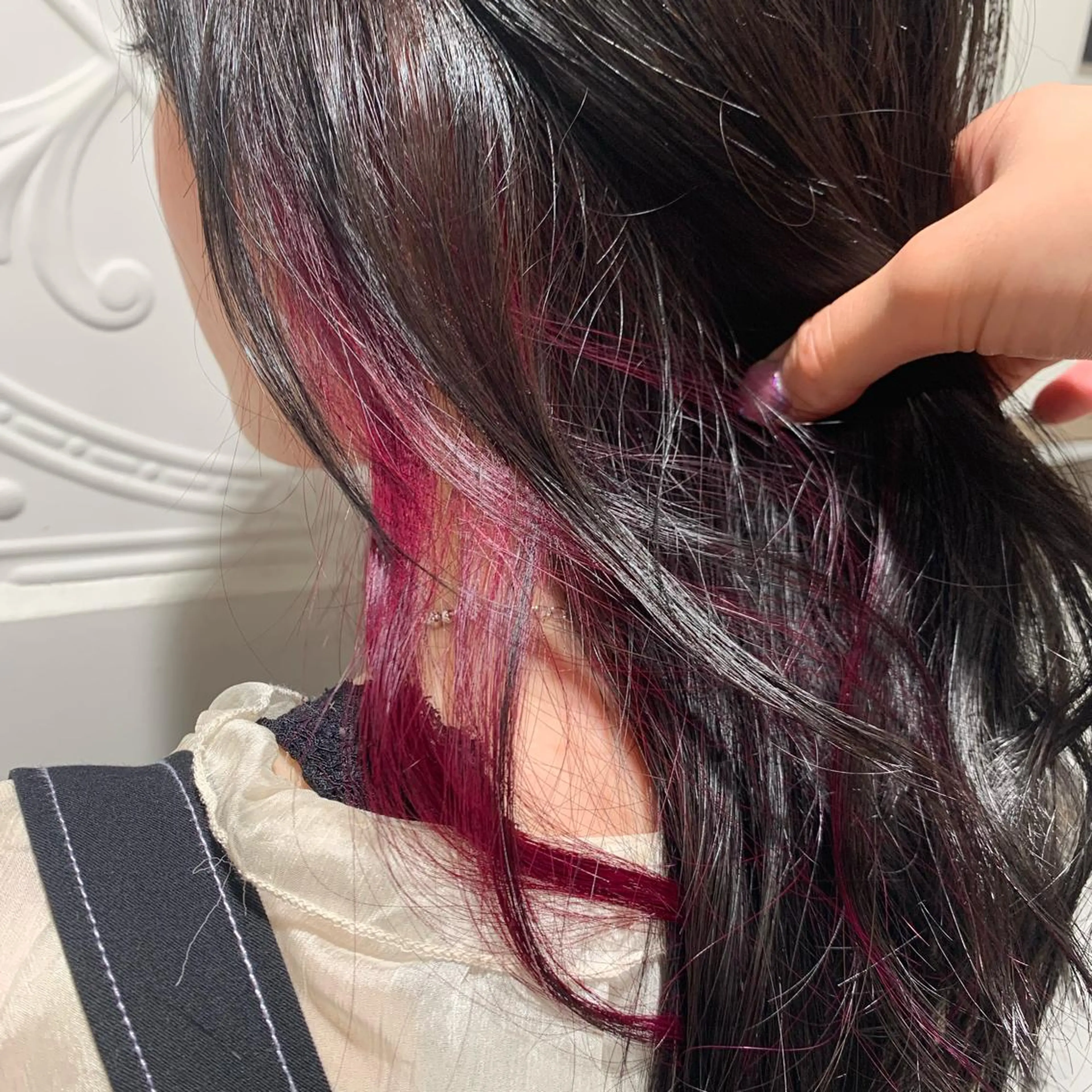 カラー 🍒暖色✖️レイヤー ／Haruna🍒のヘアスタイル