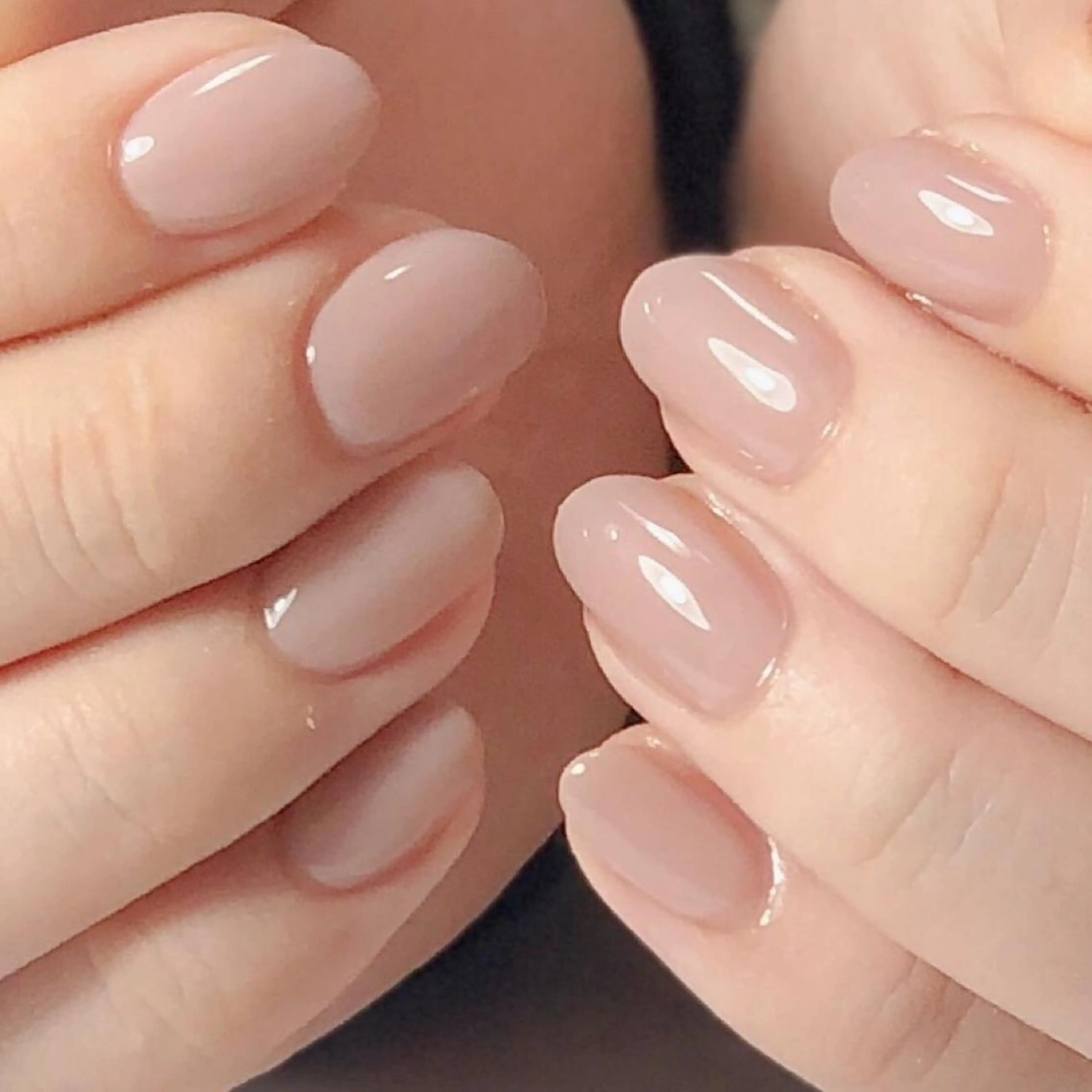 ネイル ジェルネイル オフィスネイル ワンカラーネイル 辻野 和枝のネイルデザイン