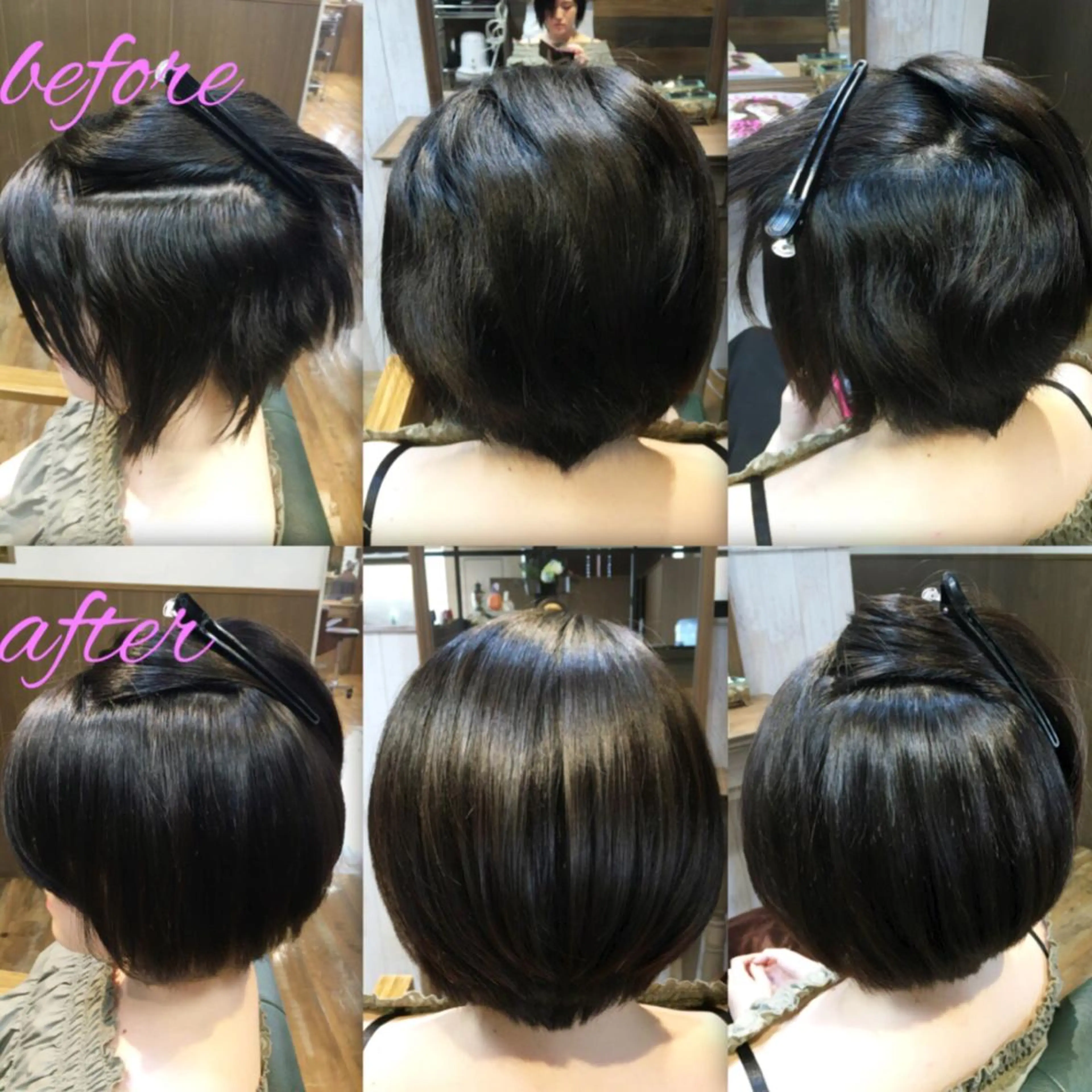ショート パーマ ストレートパーマ 本物のブリーチ縮毛 /デサキショウヘイのヘアスタイル