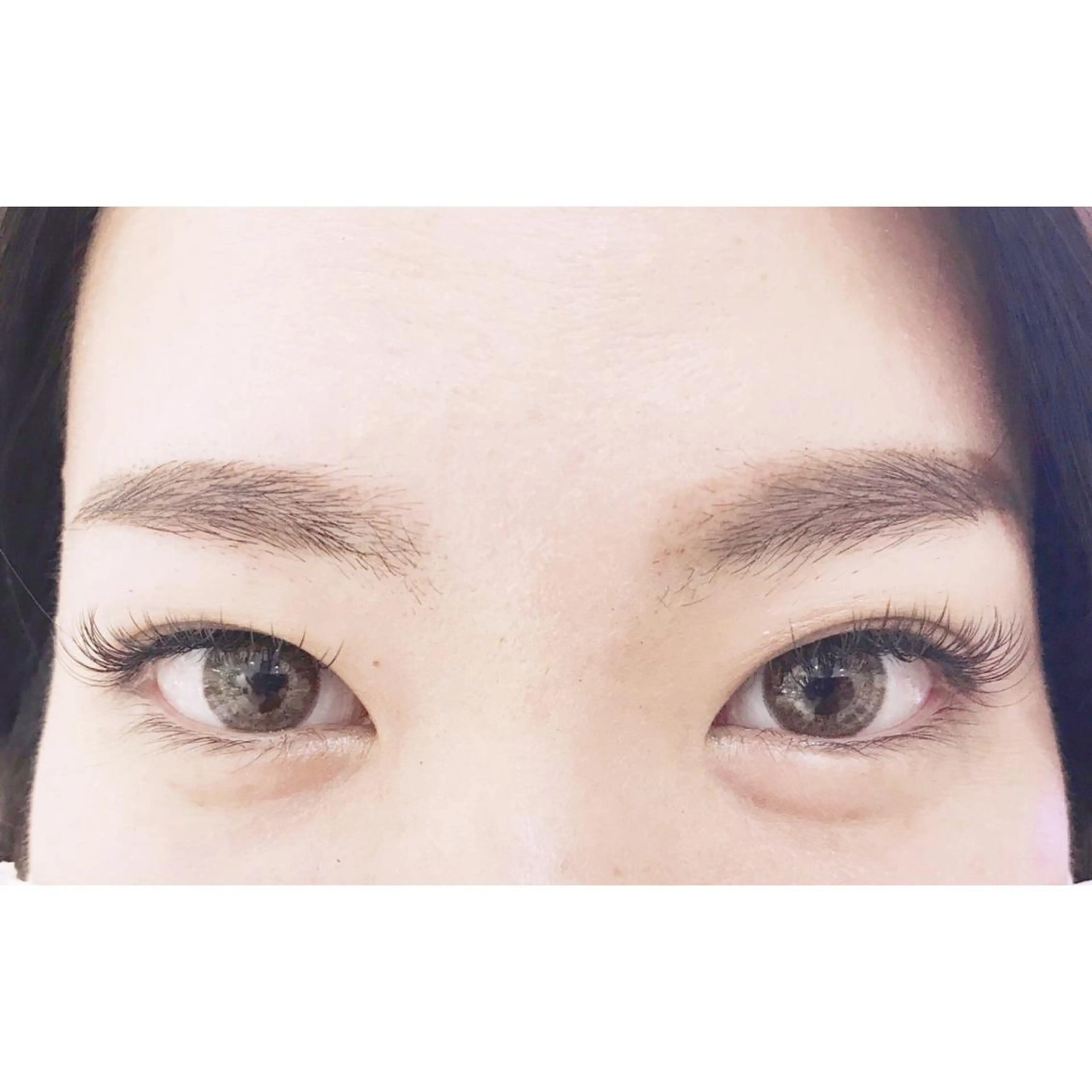 マツエク・マツパ フラットラッシュ 目尻長め J3eyelash所属・吉岡 翠のマツエク・マツパデザイン