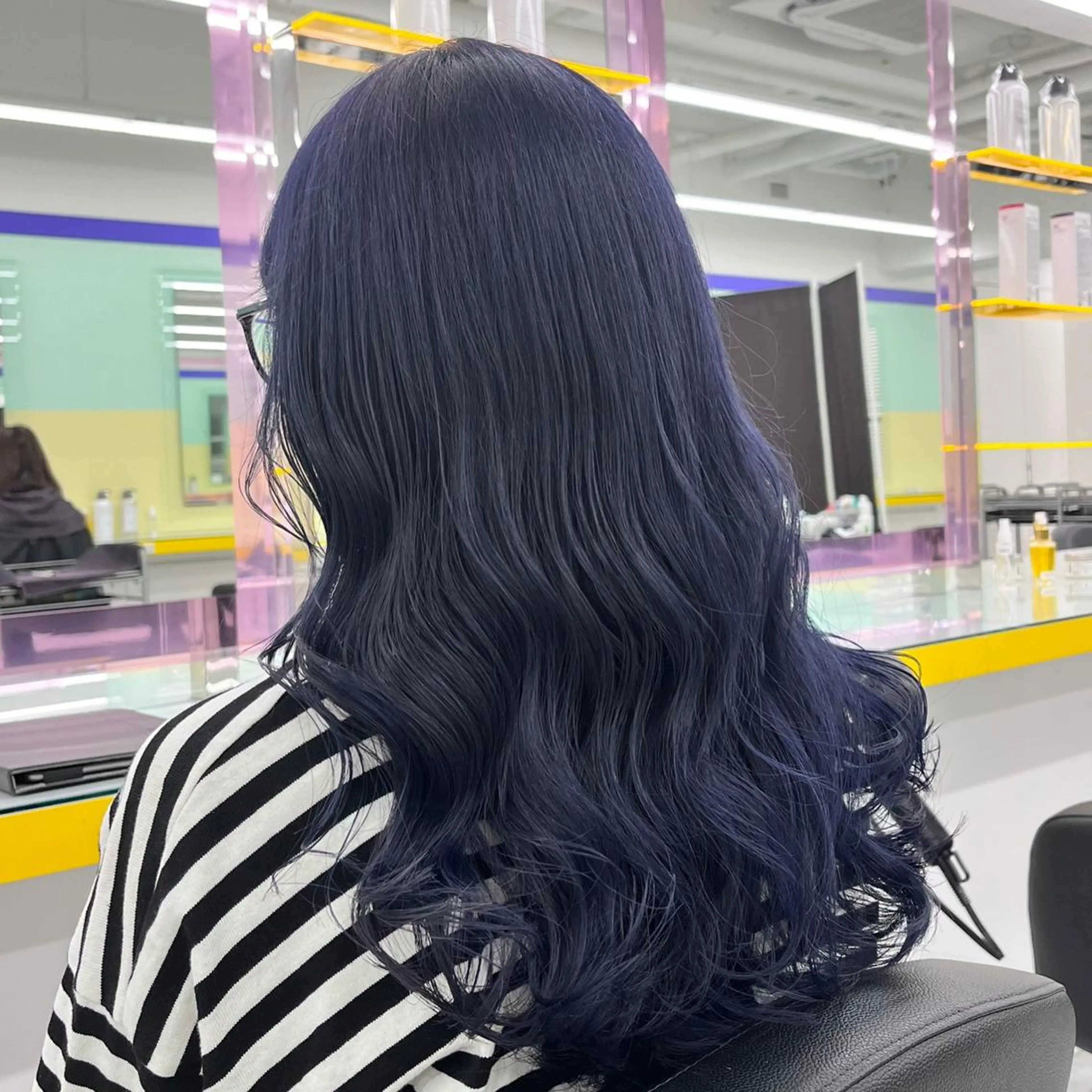 ロング ヘアカラー トリートメント 🦋肌馴染み抜群 ダブルカラー🦋のヘアスタイル