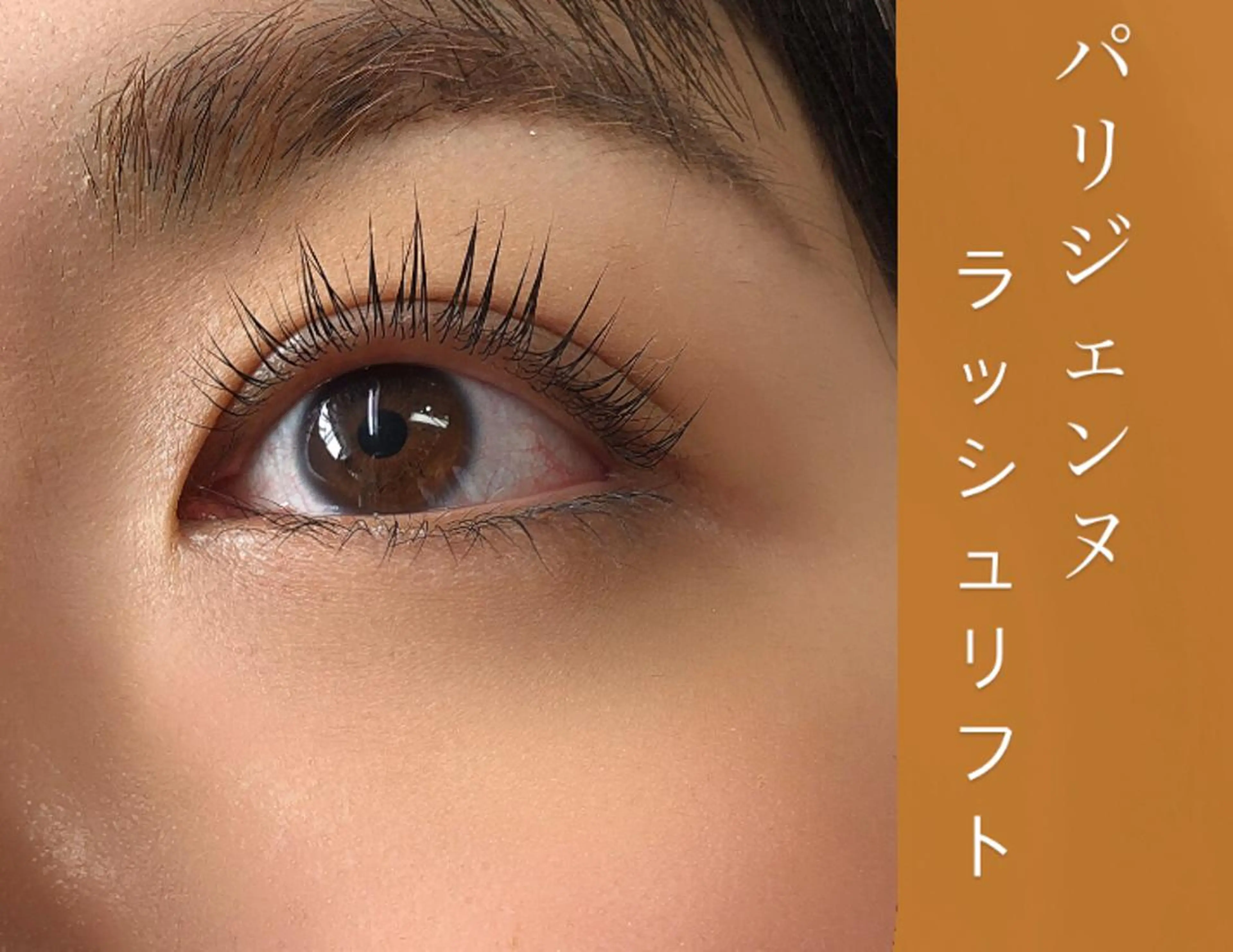 パーマ マツエク・マツパ パリジェンヌラッシュリフト 一重×まつ毛パーマ マツパ ジュエリーボニー 小関のマツエク・マツパデザイン