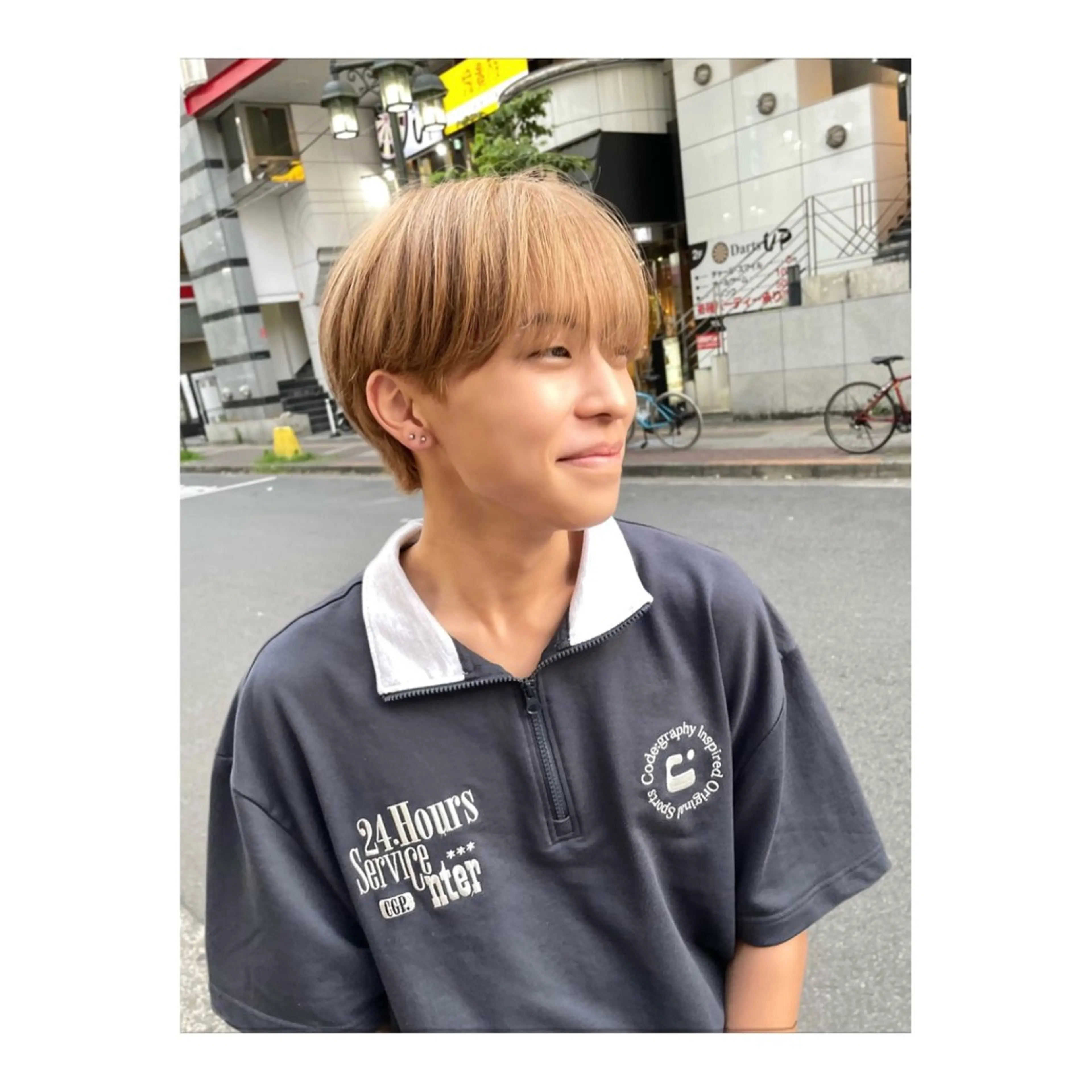 カラー メンズ カット ヘアカラー ange☞ soutaのヘアスタイル