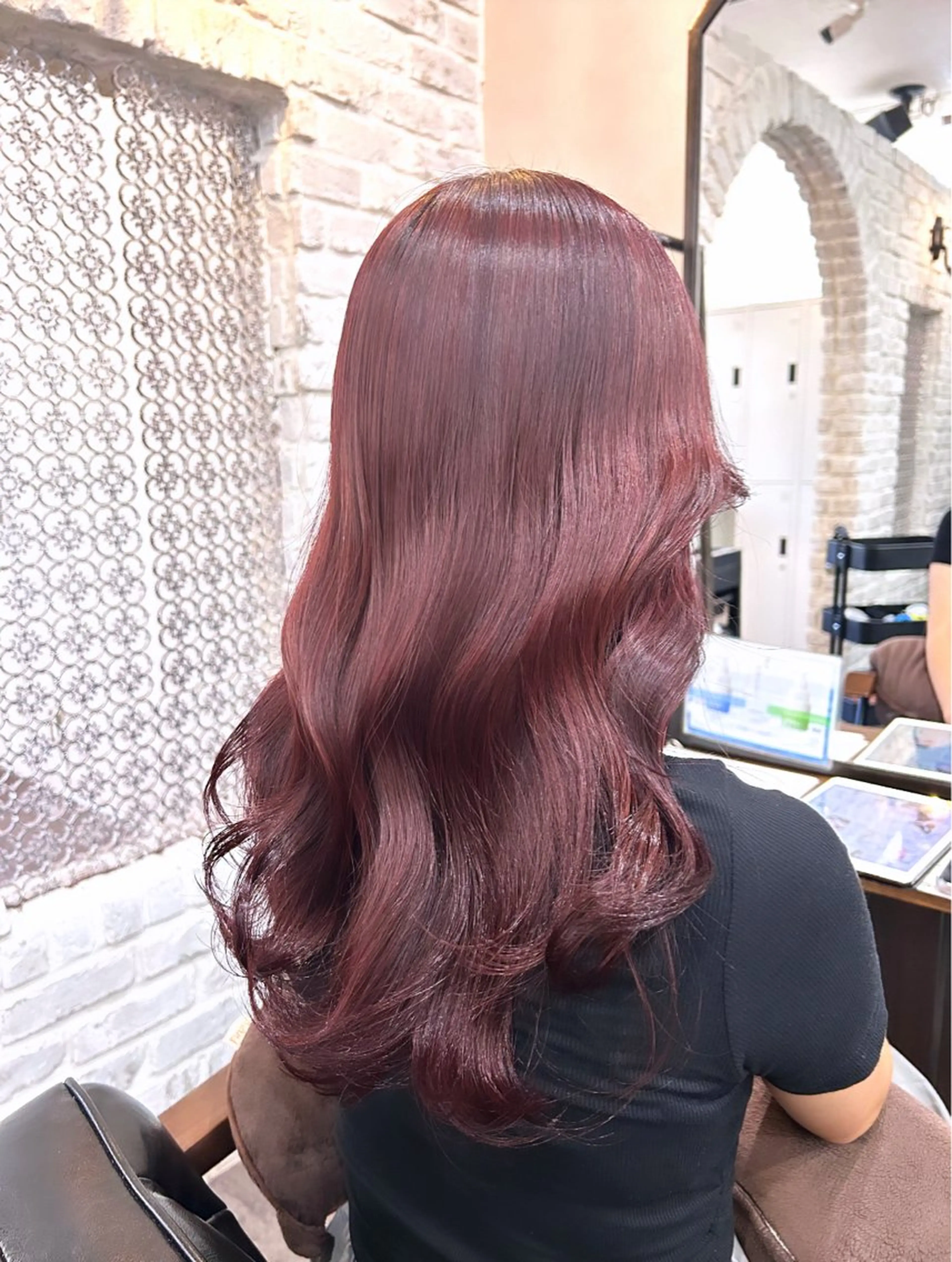 ロング カラー カット ヘアカラー トリートメント 🦄🩵YUNA 🩵🦄のヘアスタイル