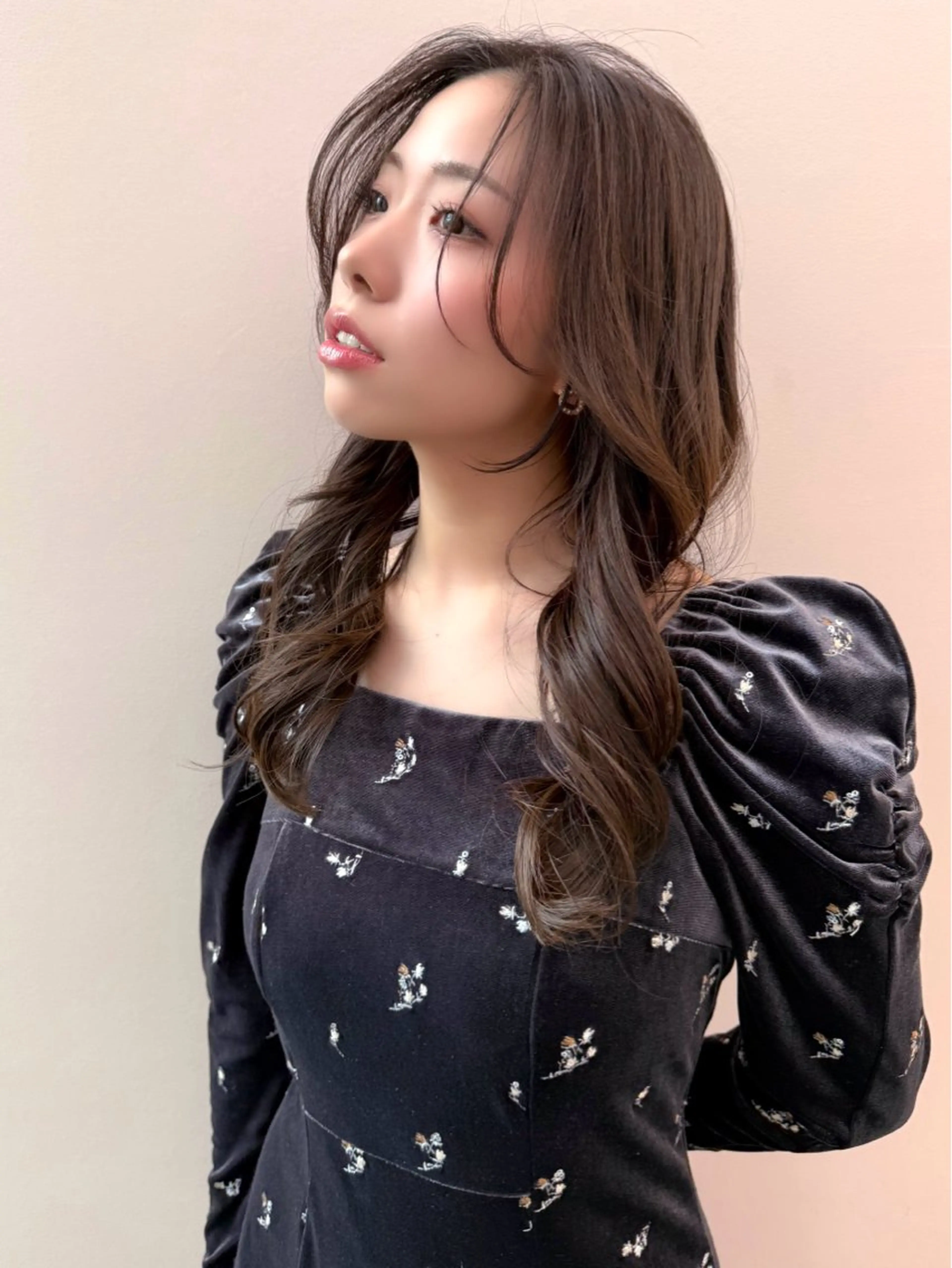 セミロング カラー ✨髪質改善/レイヤー ✨川合佑哉のヘアスタイル