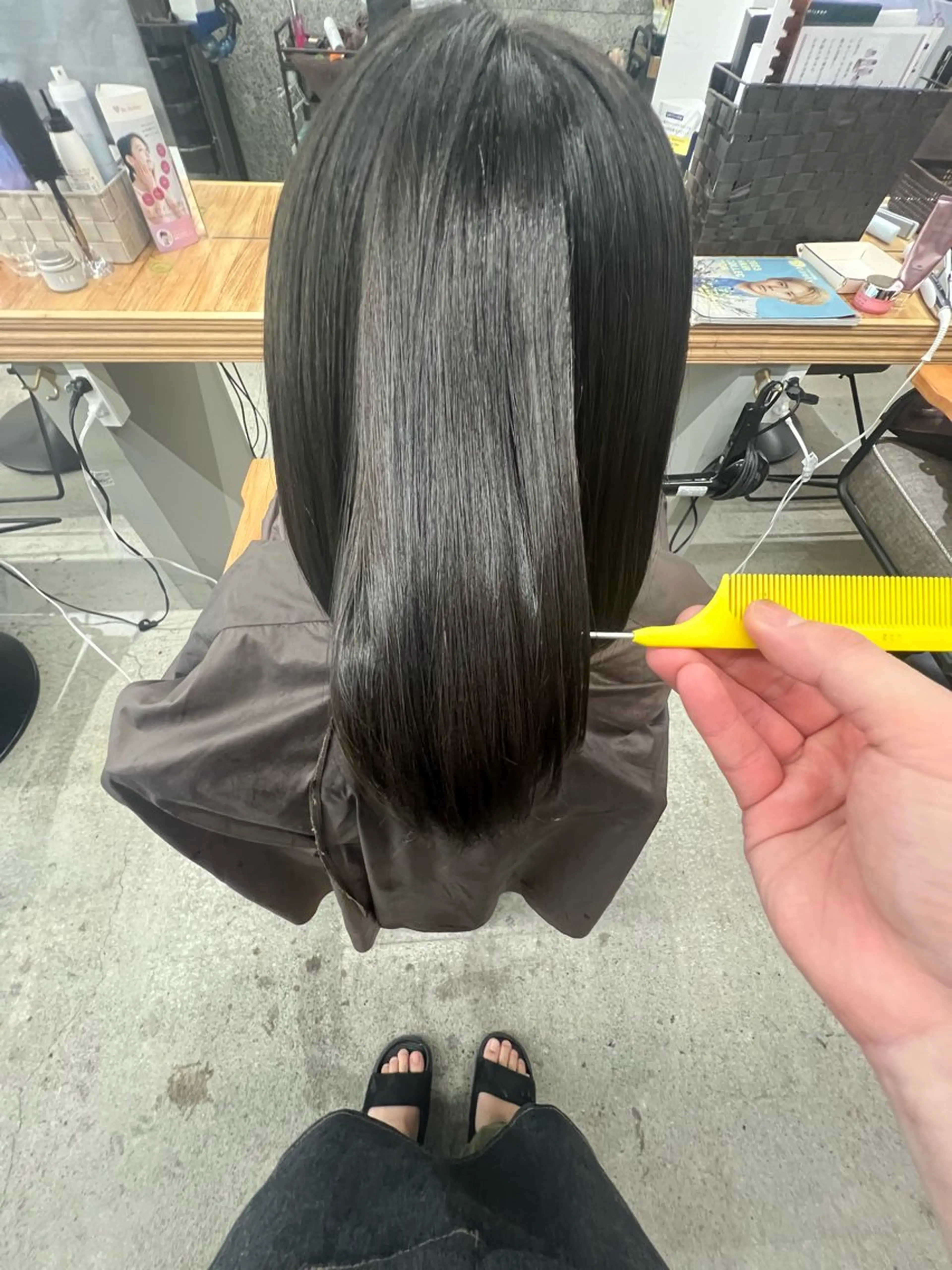 ショート カット トリートメント 髪質改善 カラーJILLのヘアスタイル