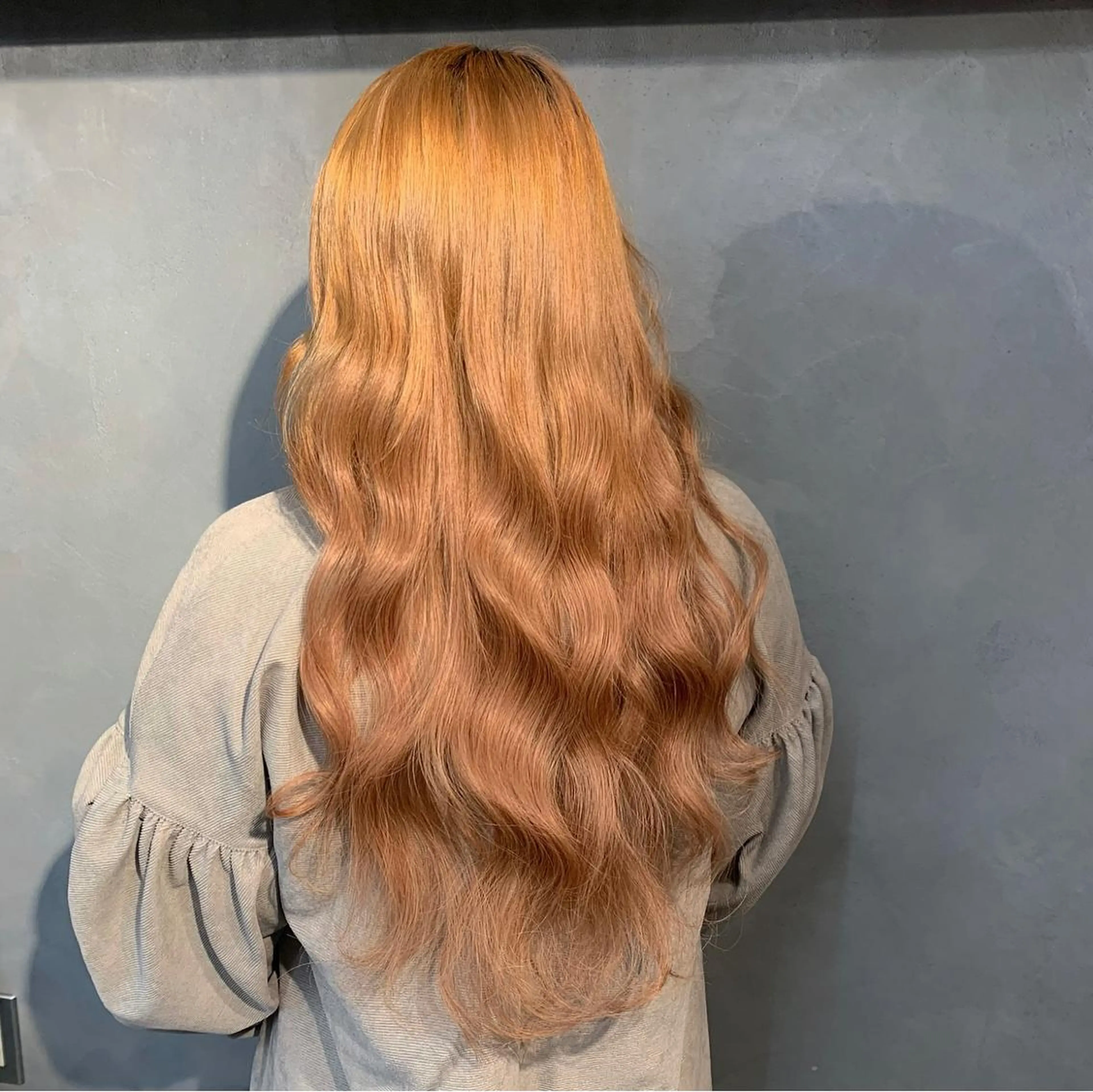 ロング ❤️🔥シールエク +カラー京❤️🔥のヘアスタイル