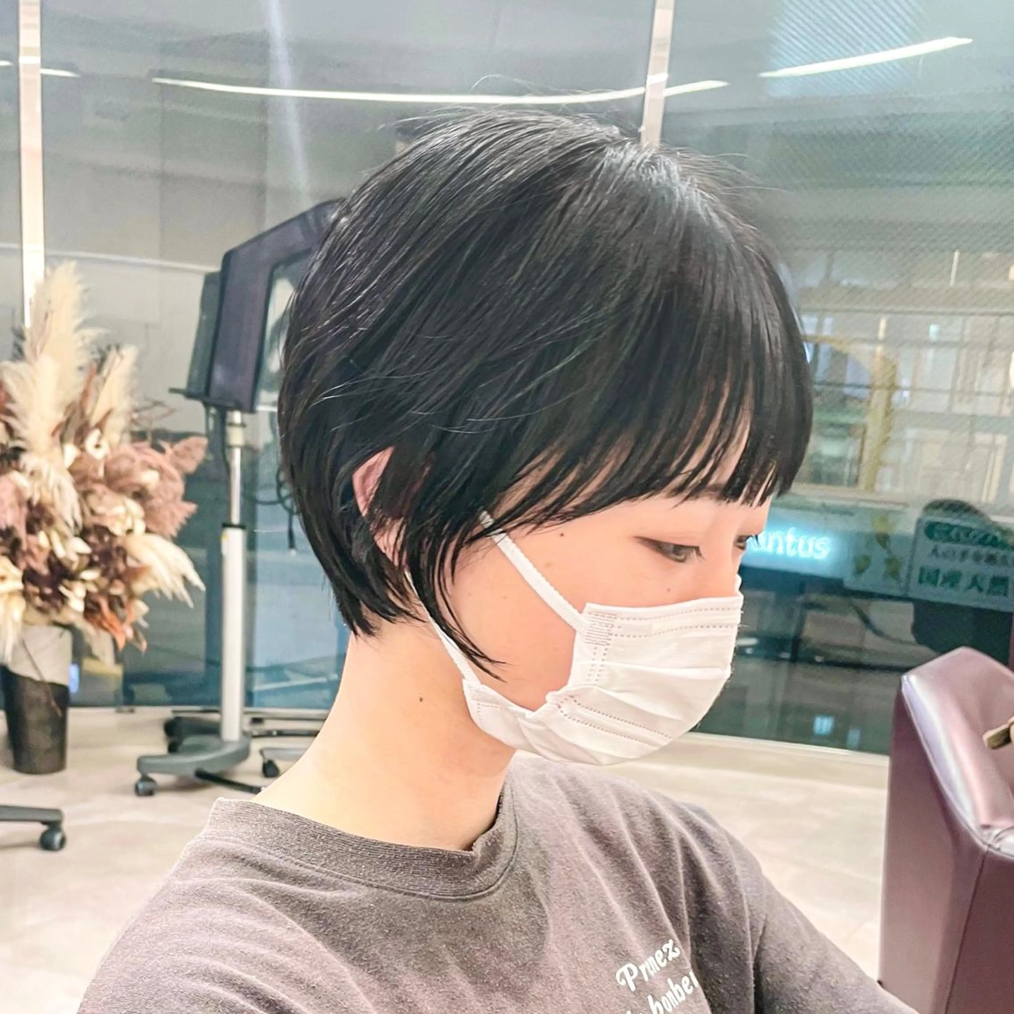 ショート カラー カット トリートメント ショートボブ/カラー 🌟齋藤ほのかのヘアスタイル