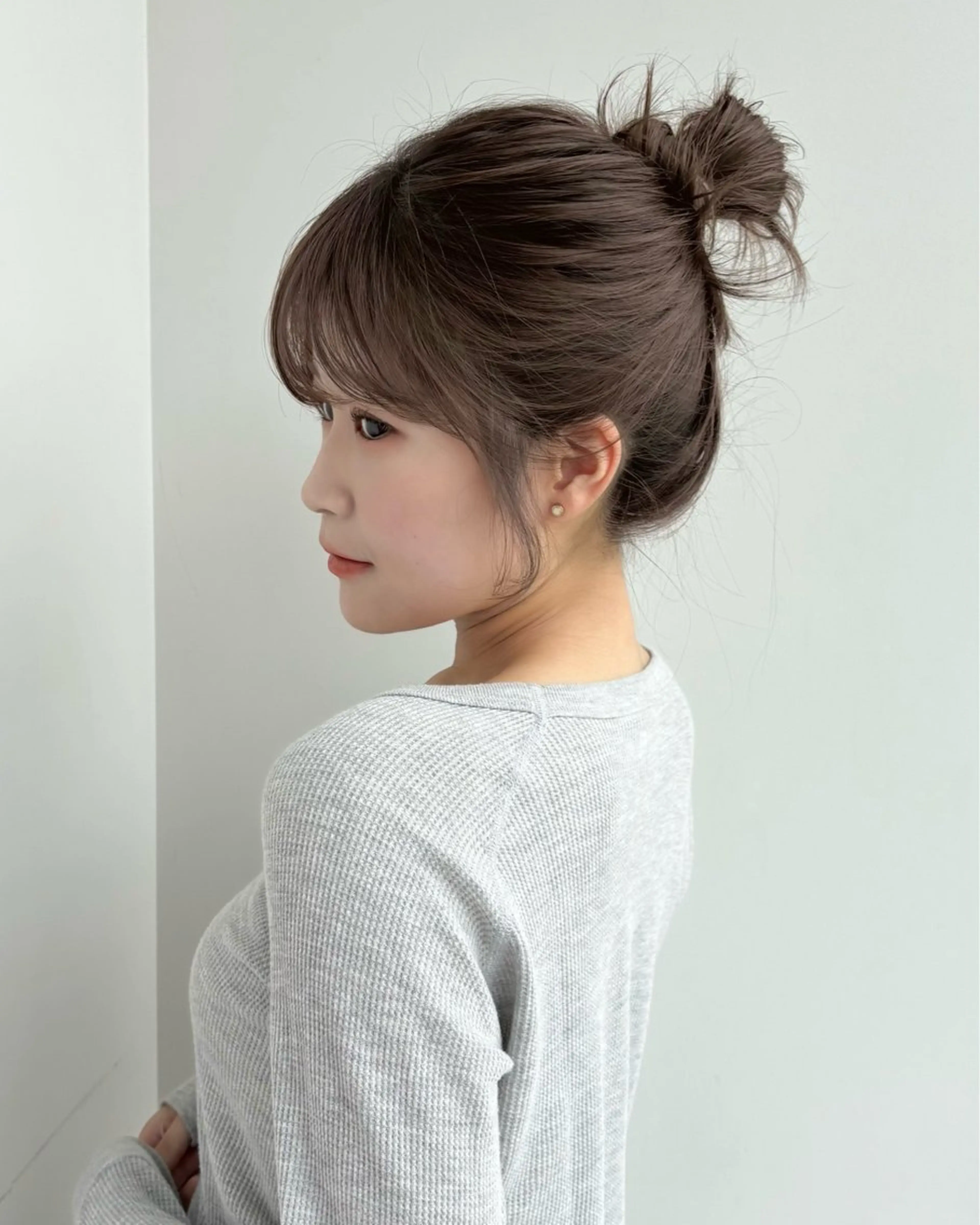 セミロング カット ヘアカラー トリートメント 似合わせ/透明感 /レイヤー/りほ🤍のヘアスタイル