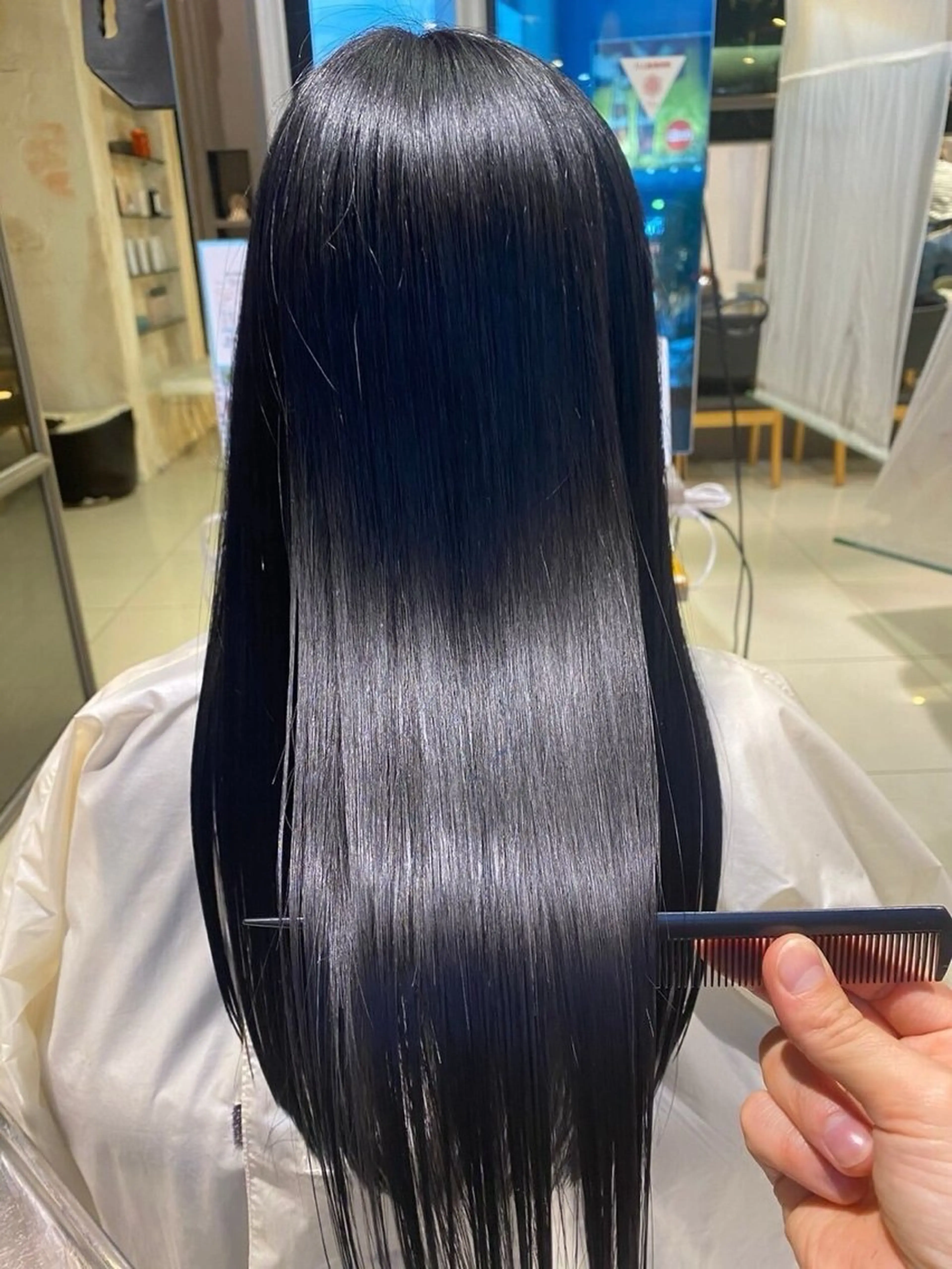 カット 縮毛矯正 🫐 Ramu 🥣のヘアスタイル