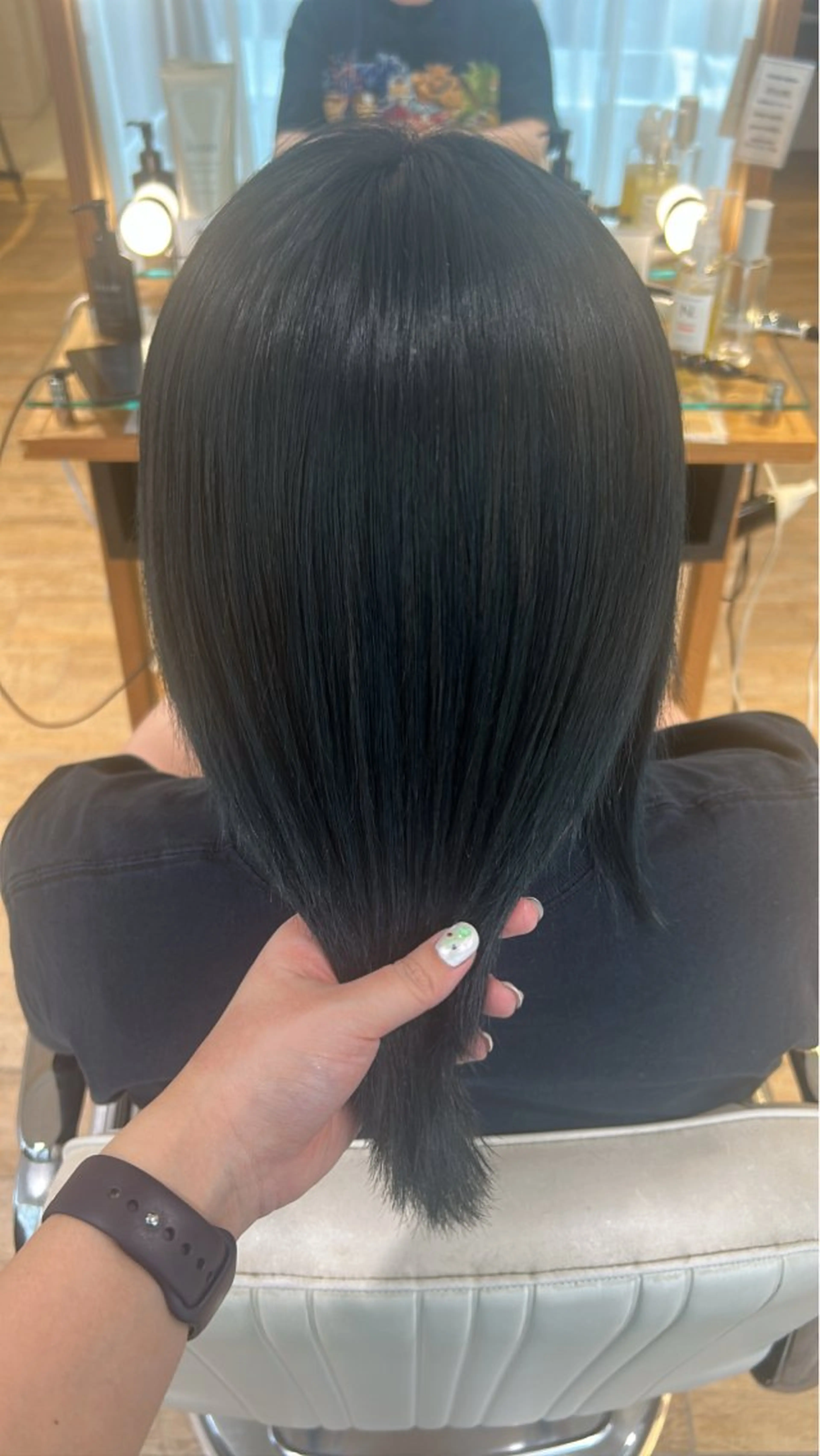 ミディアム カラー 優希 ／カットモデル募集中のヘアスタイル