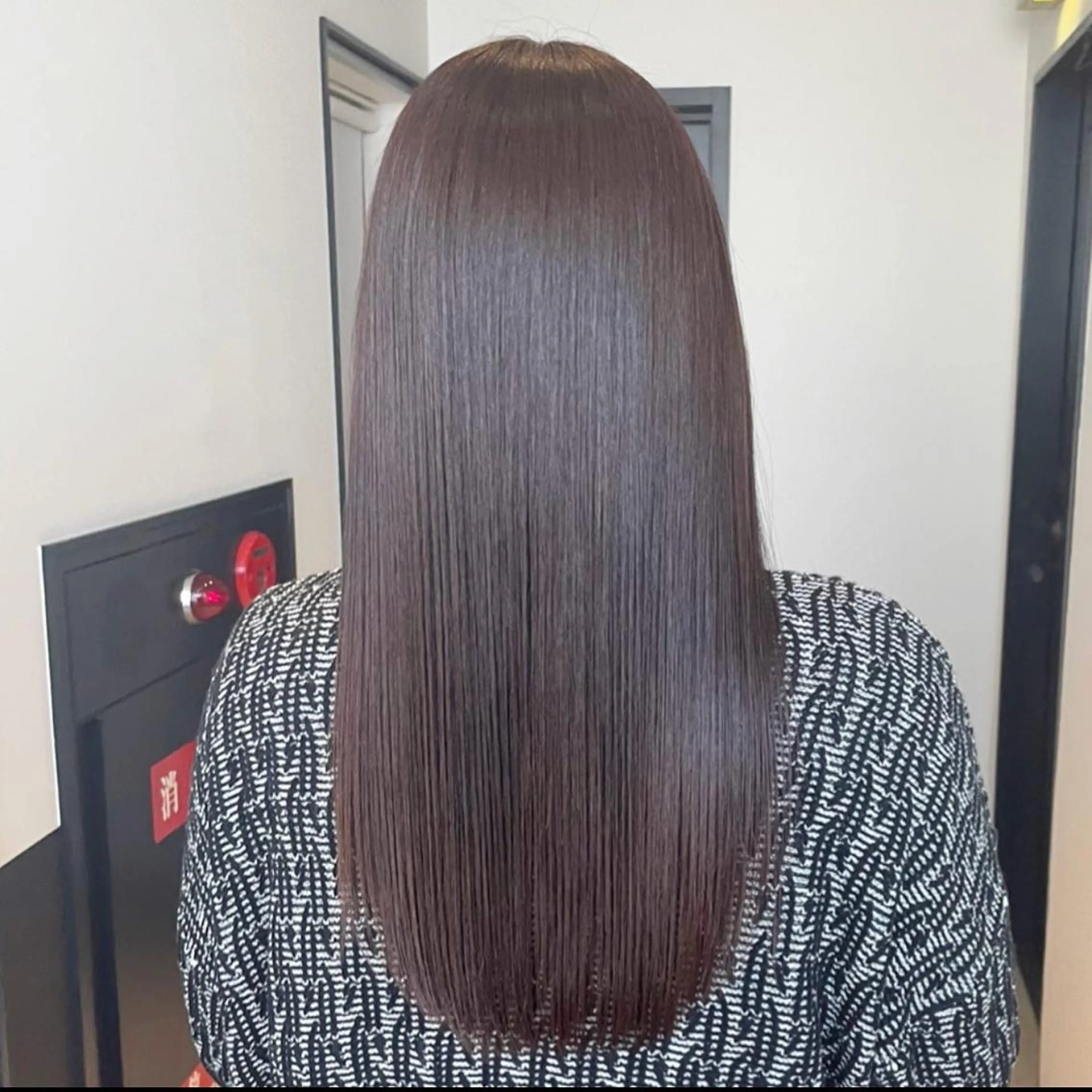 ロング カラー 髪質改善 トリートメント トリートメント One By The Ect所属・ショート/脱白髪染め ☆宇﨑悠実のヘアスタイル