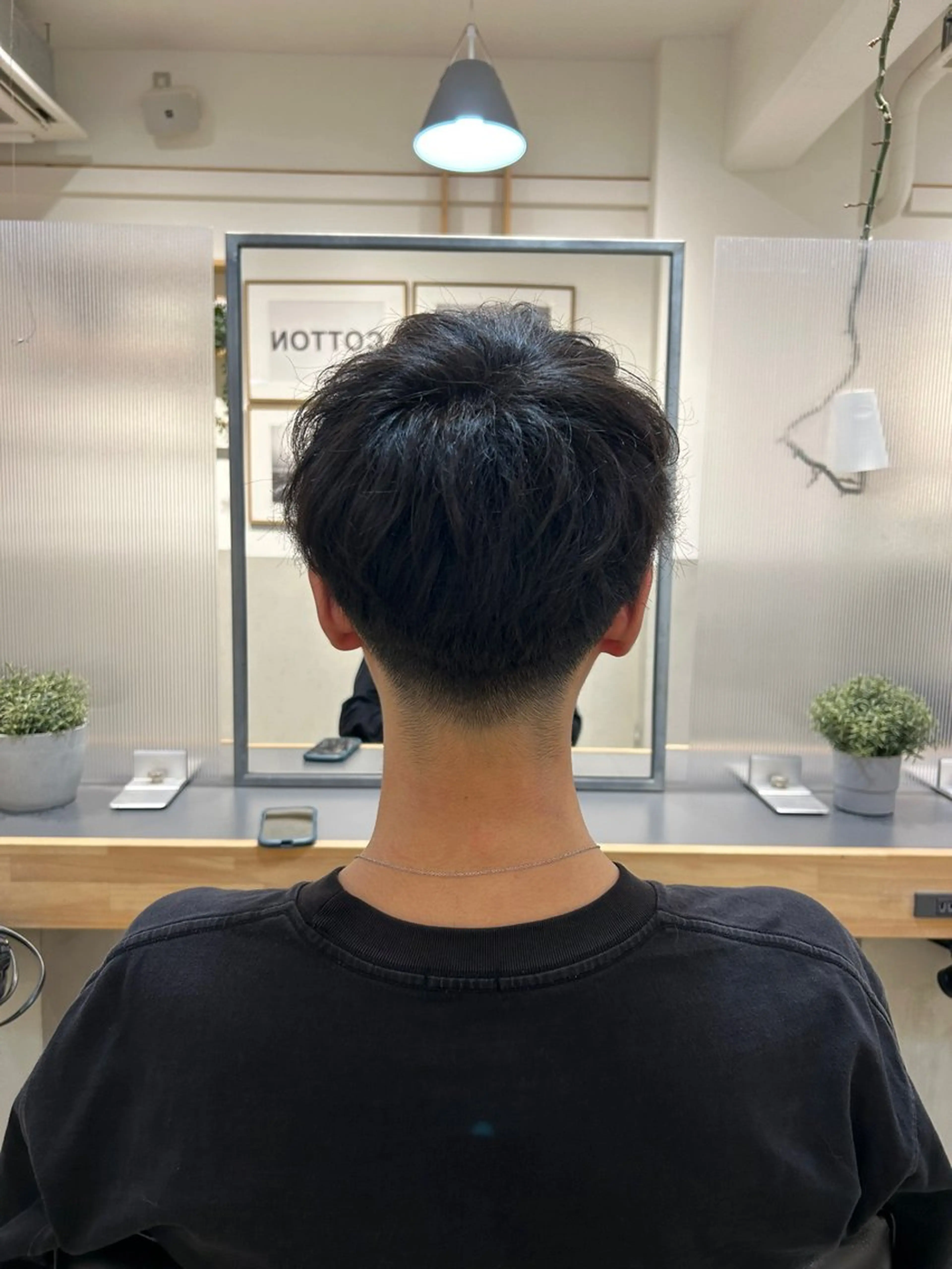 メンズ COTTON 小田原所属・米満 健登のヘアスタイル