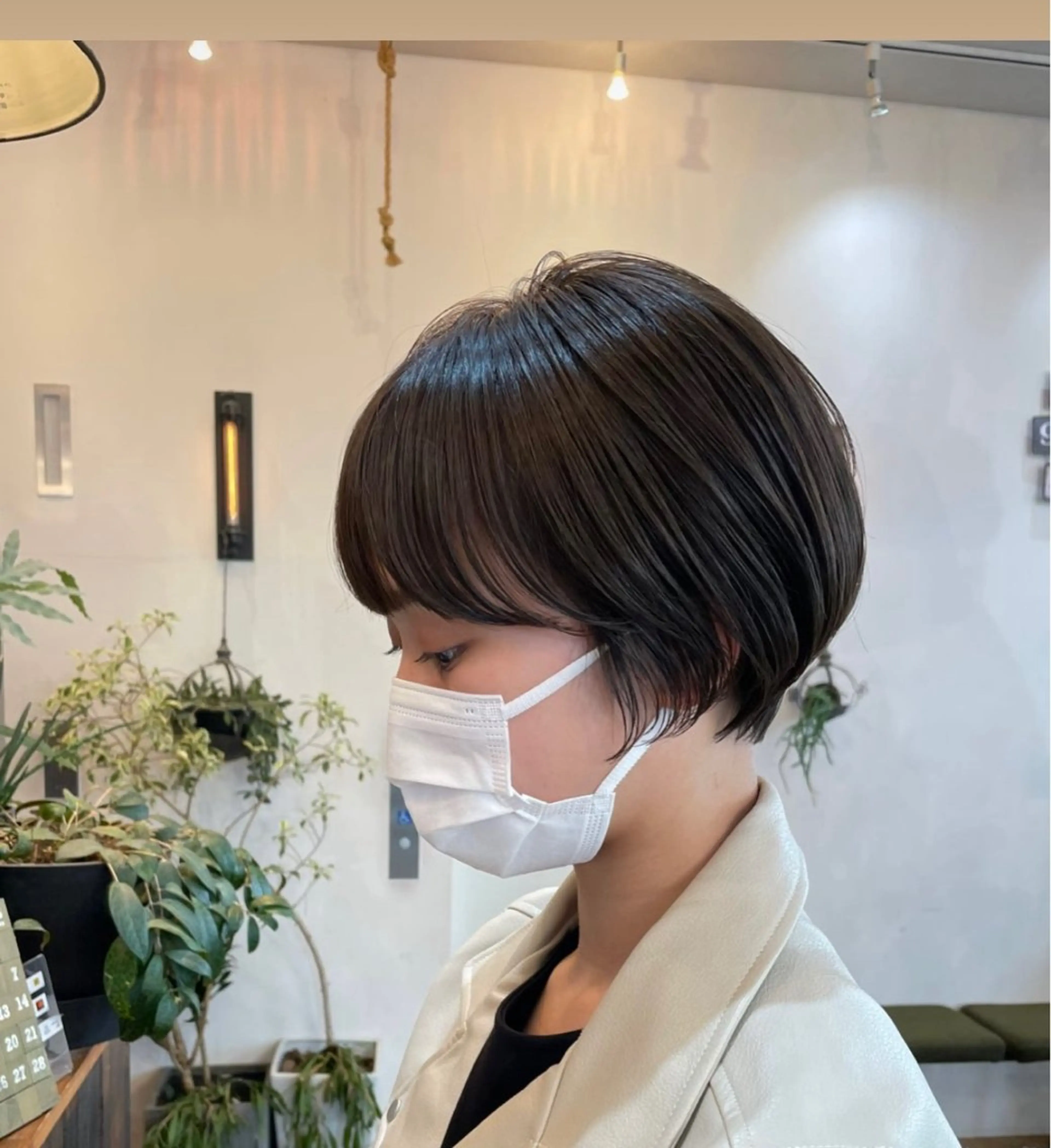 ショート カット 岡部 ひな/銀座のヘアスタイル