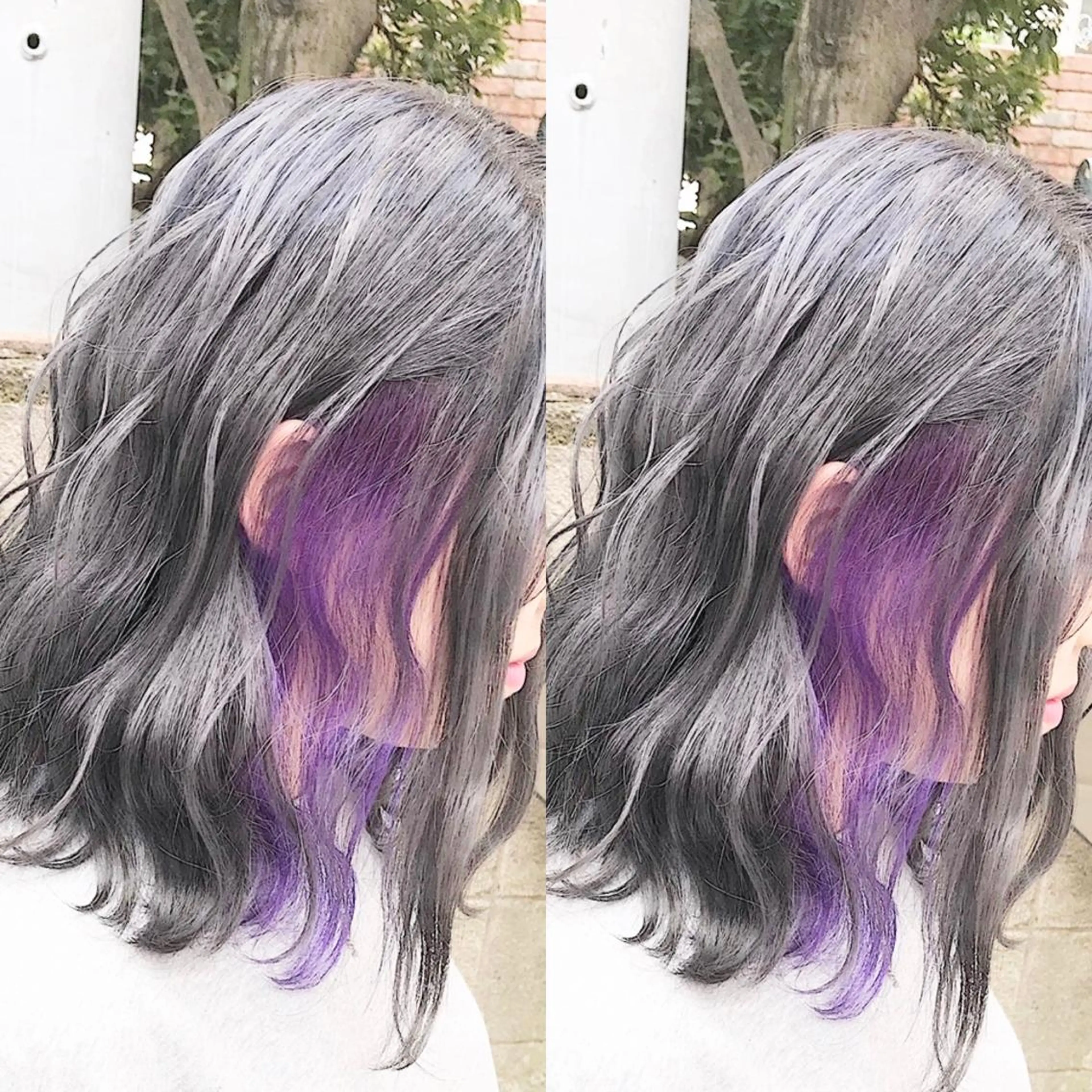 セミロング カラー カット パーマ トリートメント ヘアセット メンズカット/波巻き TAKUMAのヘアスタイル