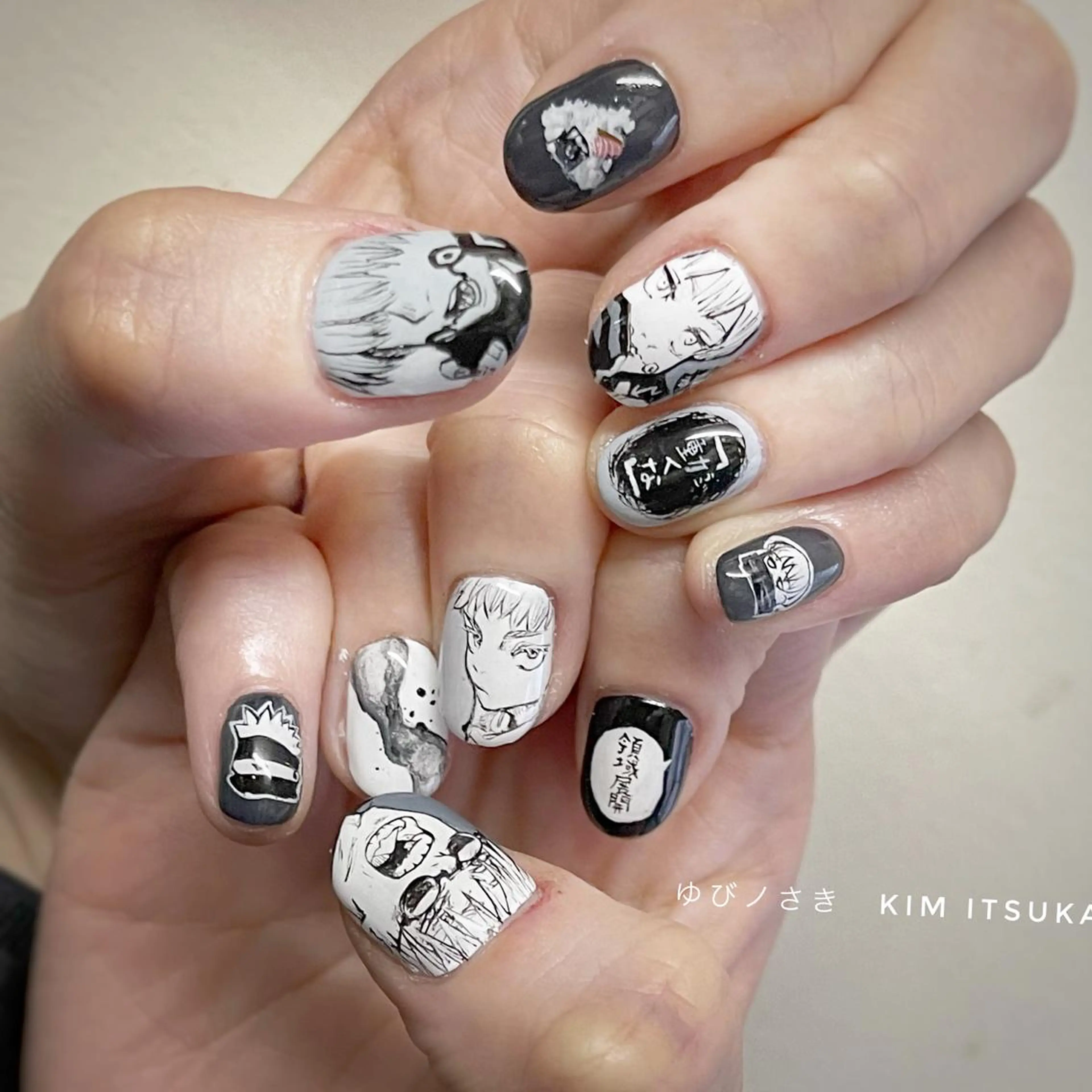 ネイル ゆびノさき茨木店 ニュアンス/アートのネイルデザイン