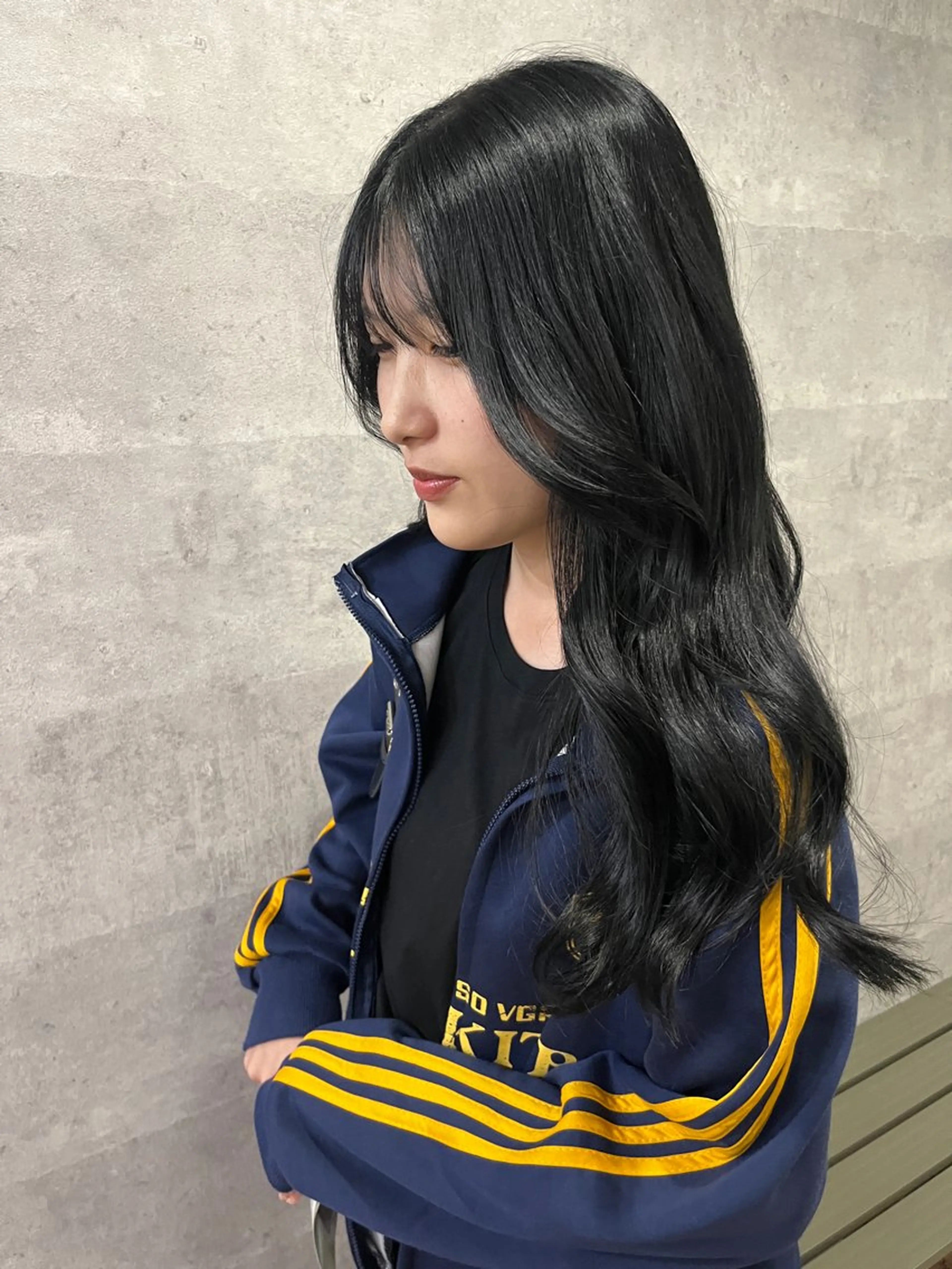 ロング カラー ヘアカラー トリートメント 坂本 理輝のヘアスタイル
