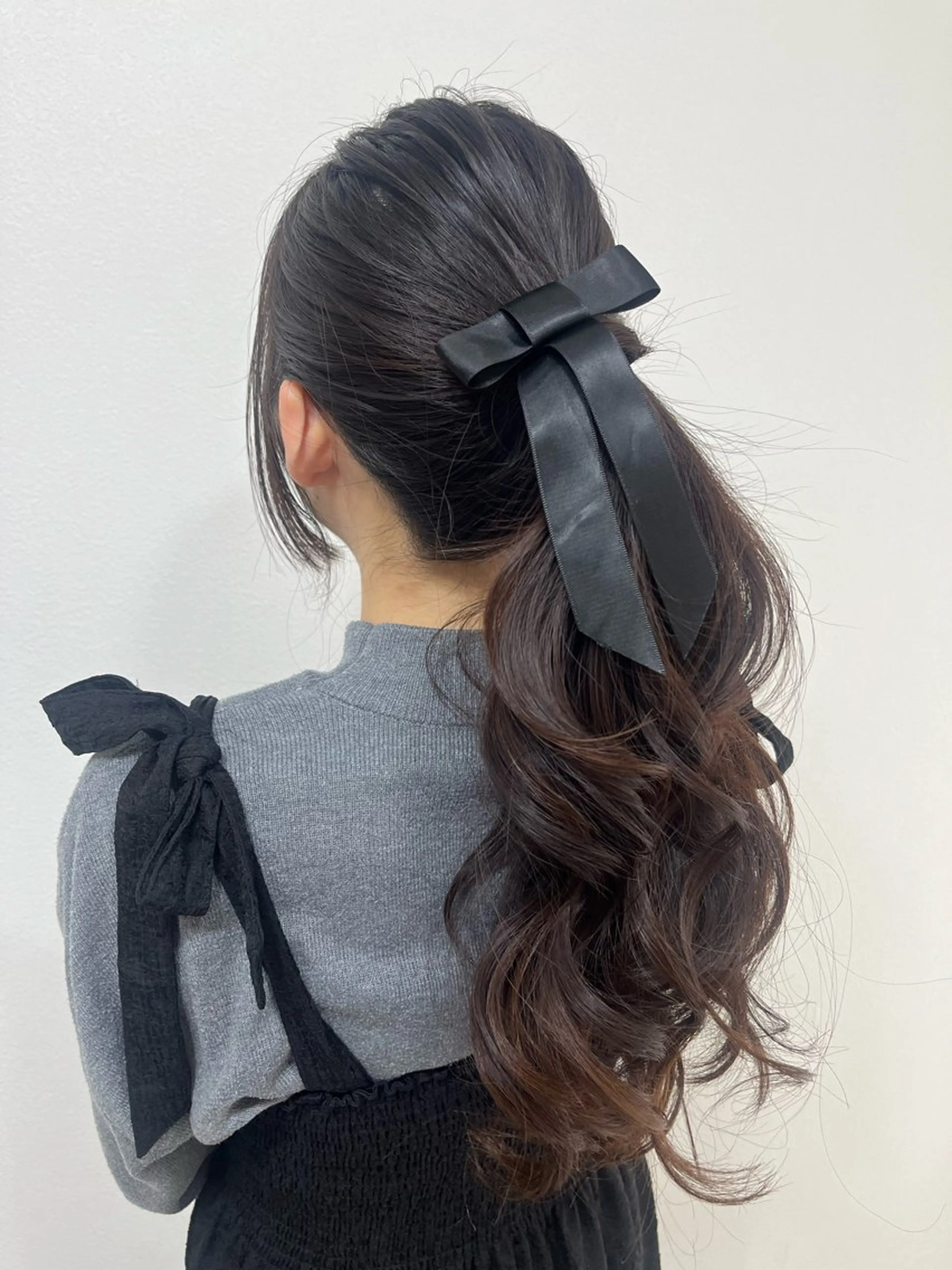 ロング ヘアアレンジ ヘアセットサロン /上坪愛美のヘアスタイル