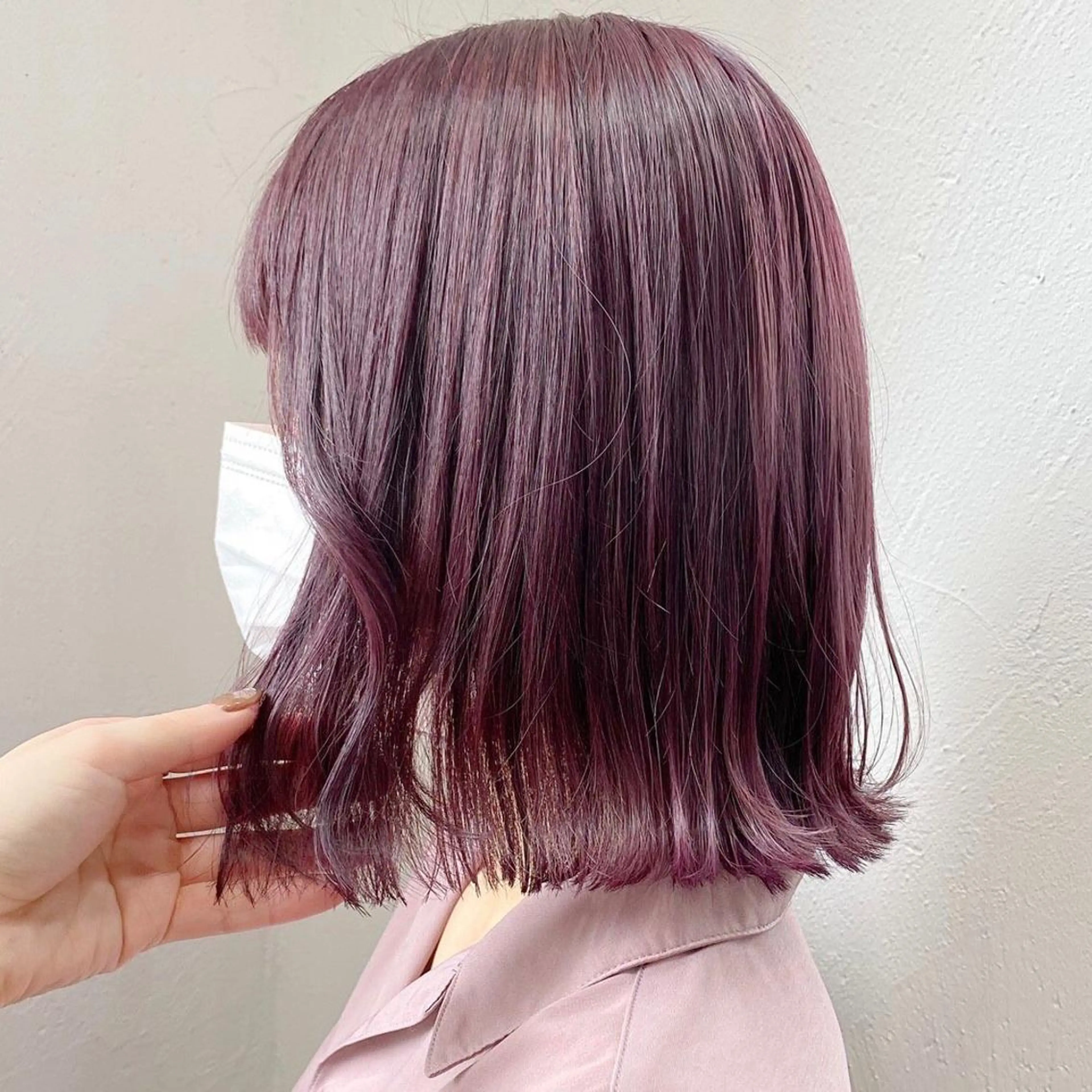 ミディアム カラー ブリーチダブルカラー 【koide】のヘアスタイル