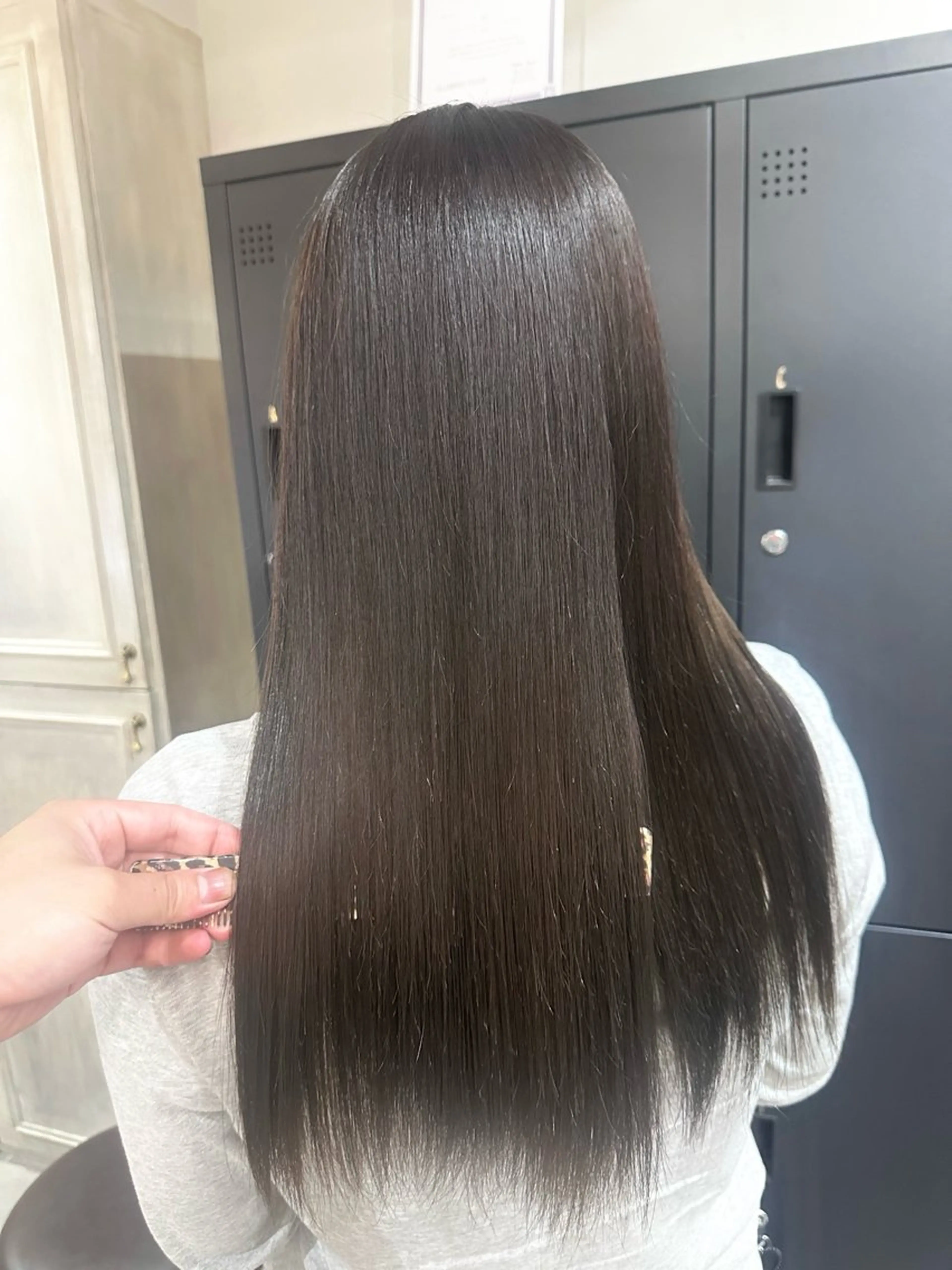 ロング カラー カット 縮毛矯正 艶カラー/髪質改善 /亞聖✂︎のヘアスタイル