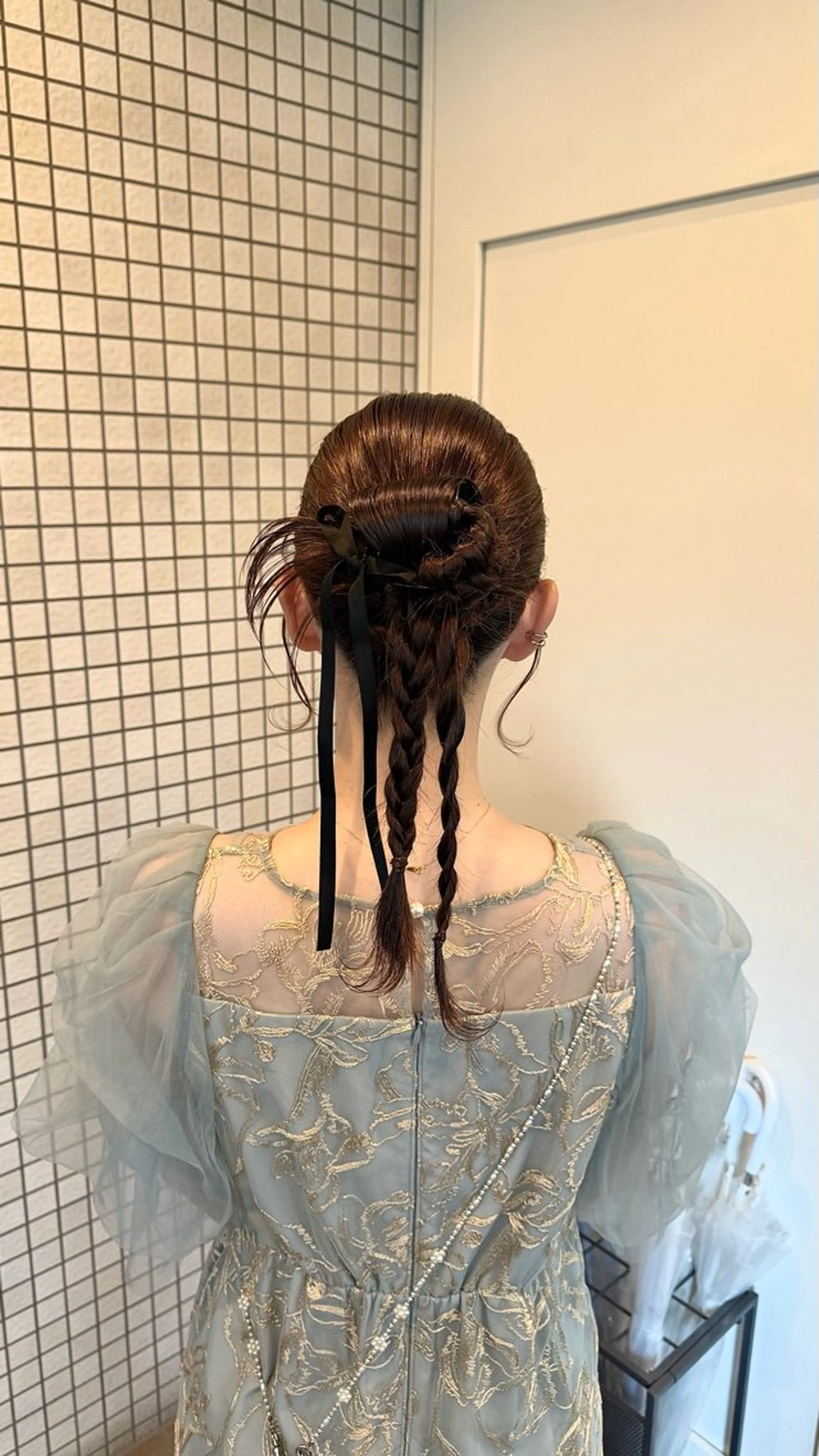 セミロング ヘアセット mina★ボブcut 透明感color🥣のヘアスタイル