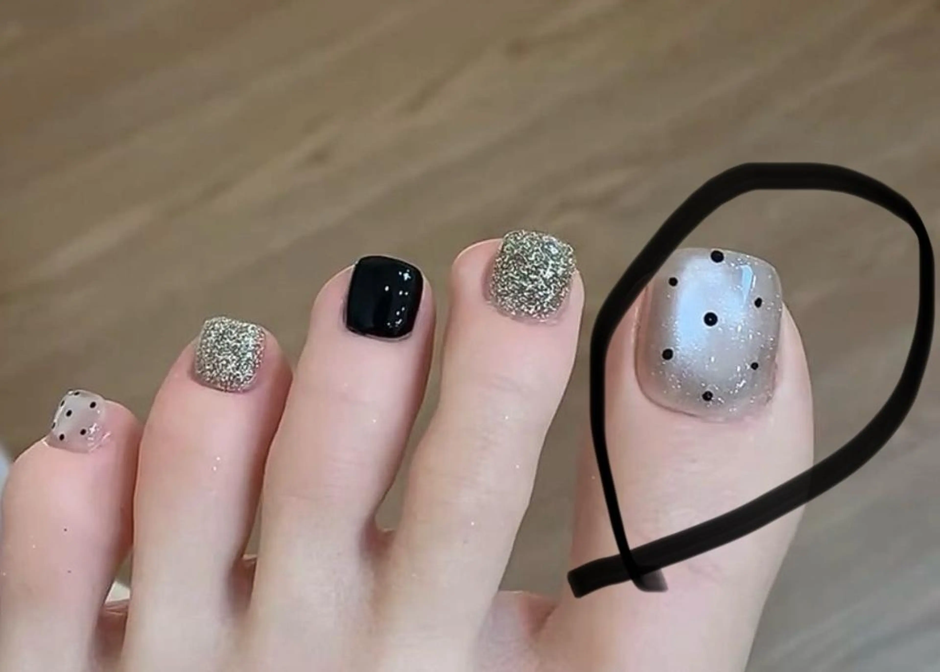 ネイル フットネイル 🌸Nail&Eye EN🐰渋谷🌸のネイルデザイン