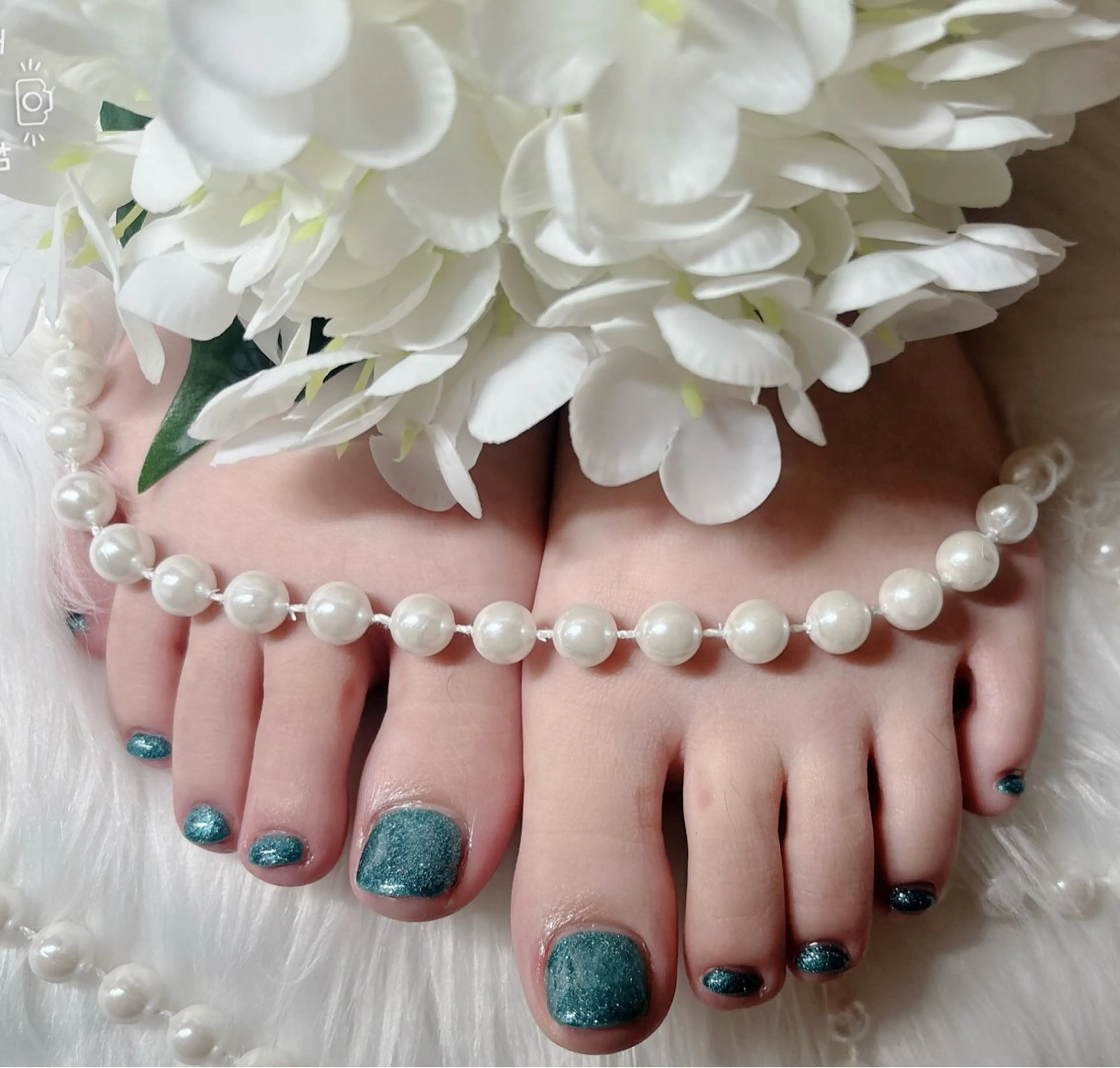 ネイル フットネイル kira  nail 静のネイルデザイン