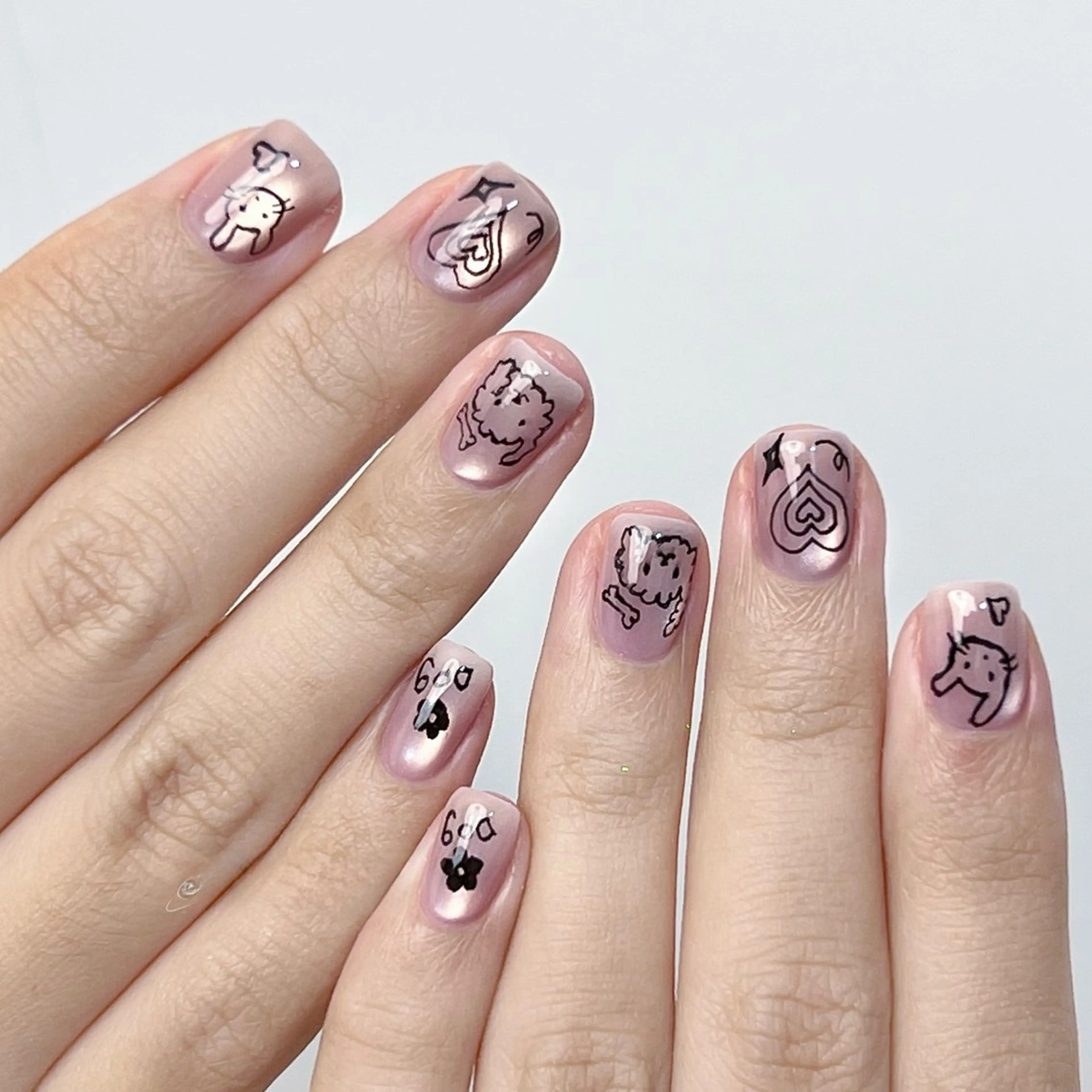 ネイル ハンドネイル Iris  Nail所属・akige akigeのネイルデザイン