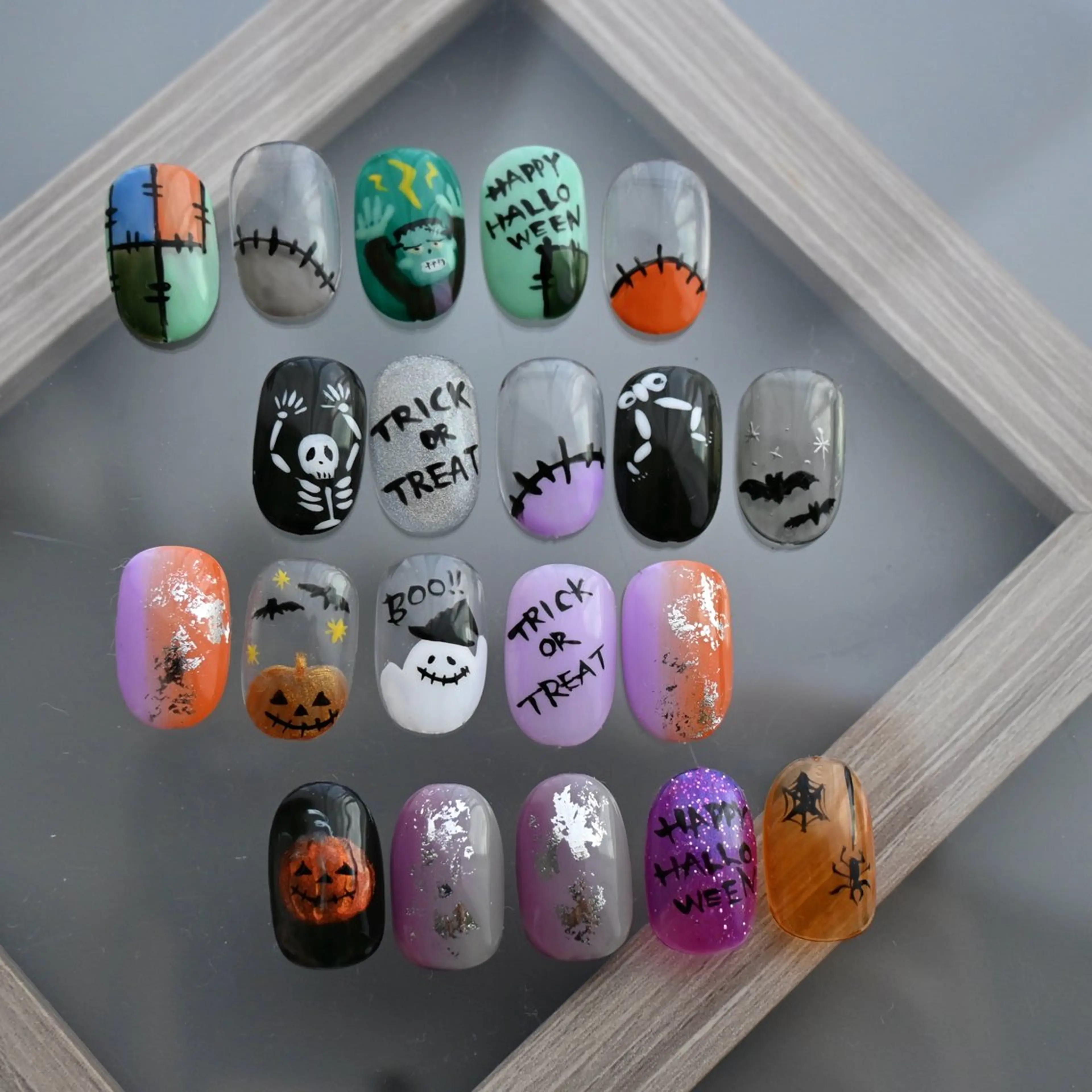 ネイル ハロウィン nail salon amyのネイルデザイン